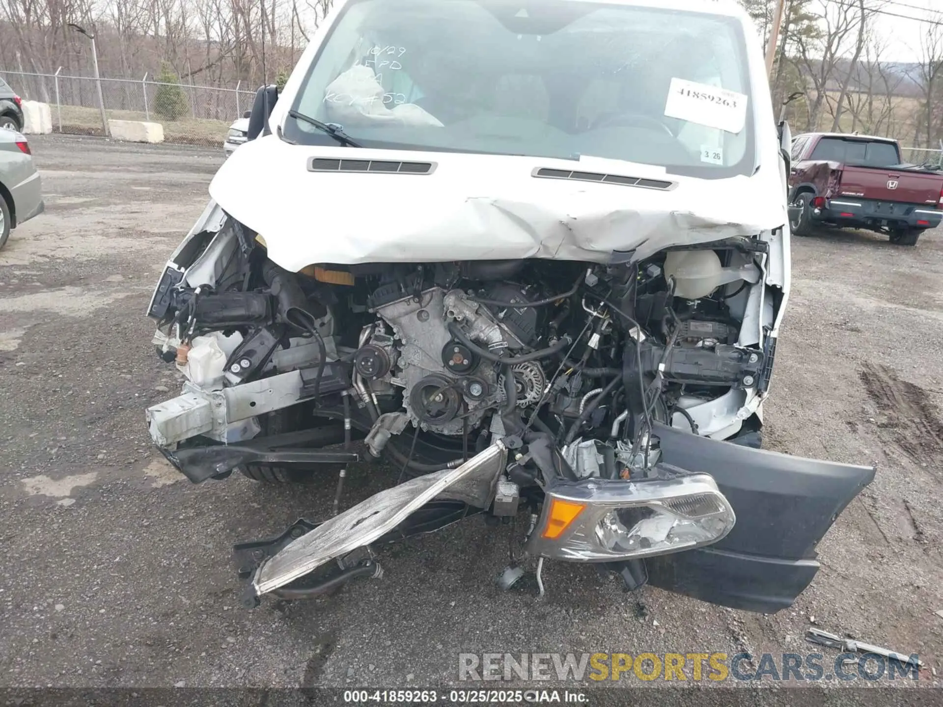6 Photograph of a damaged car 1FBZX2ZM2KKB63281 FORD TRANSIT-350 2019