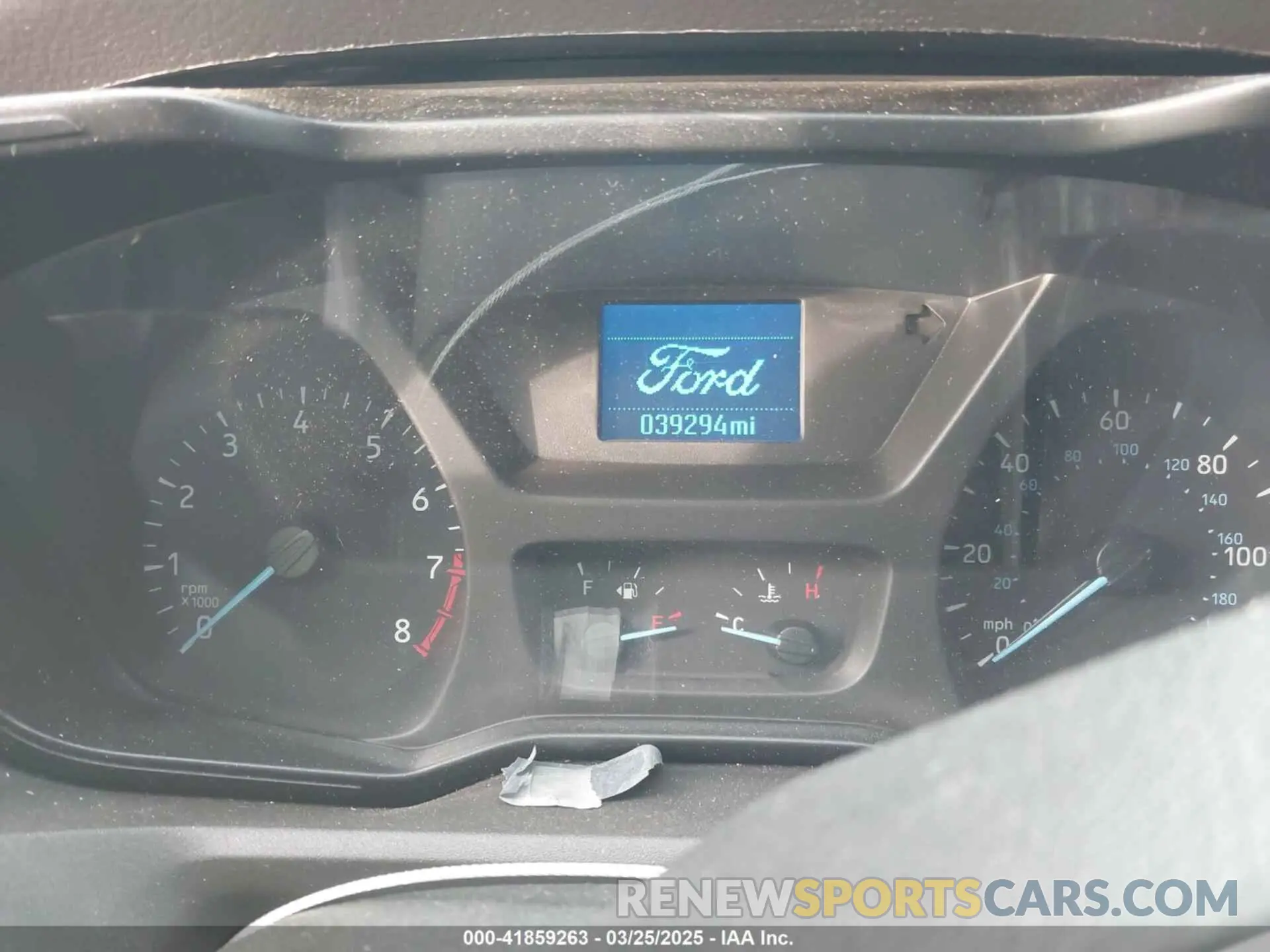 7 Photograph of a damaged car 1FBZX2ZM2KKB63281 FORD TRANSIT-350 2019