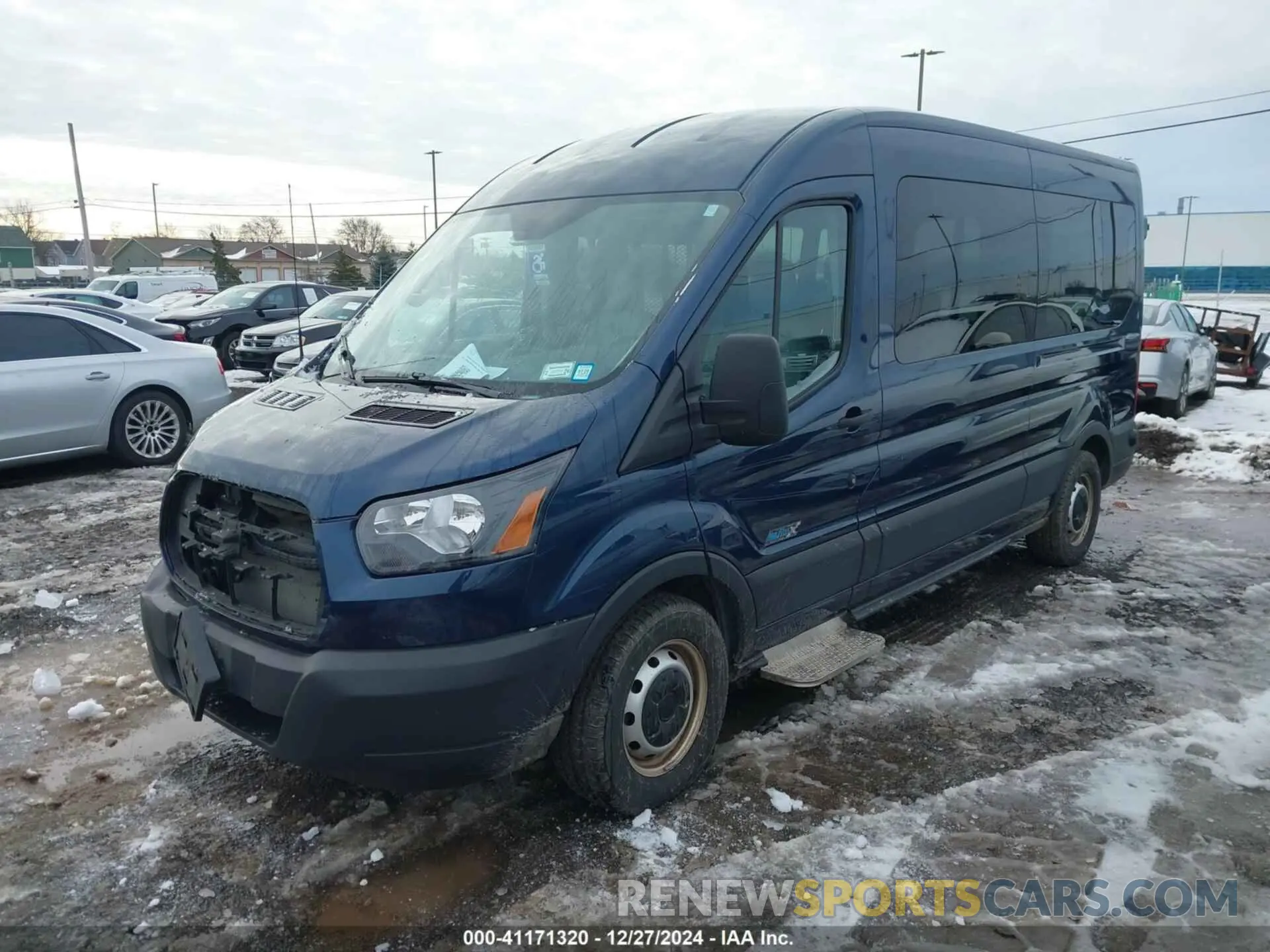 2 Фотография поврежденного автомобиля 1FDZX2CM0KKA07076 FORD TRANSIT-350 2019