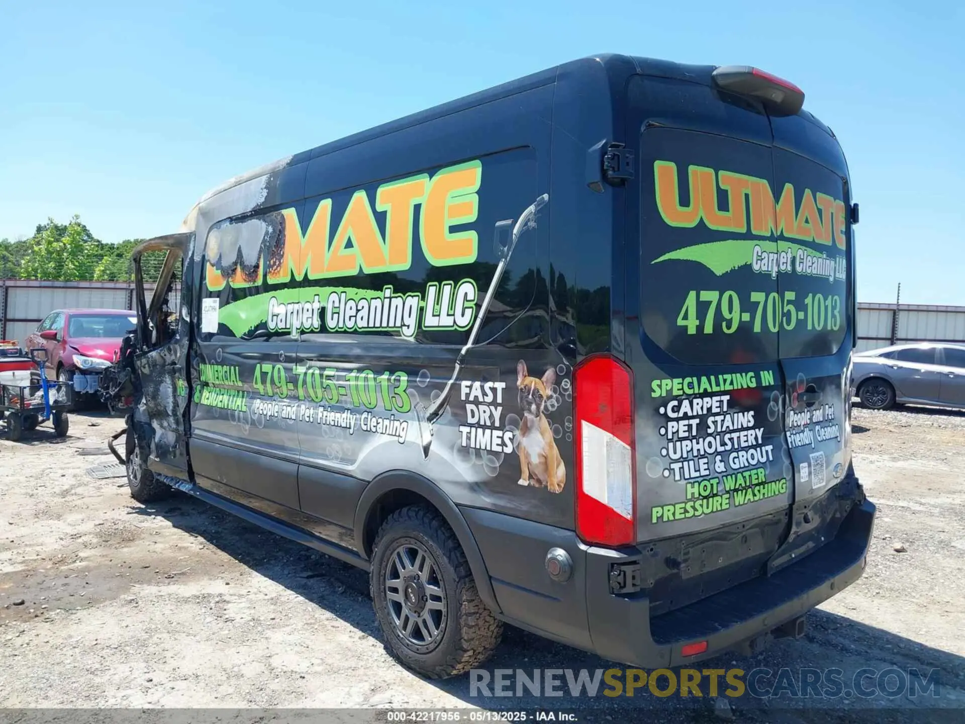 3 Photograph of a damaged car 1FTBW2CG4KKB41754 FORD TRANSIT-350 2019