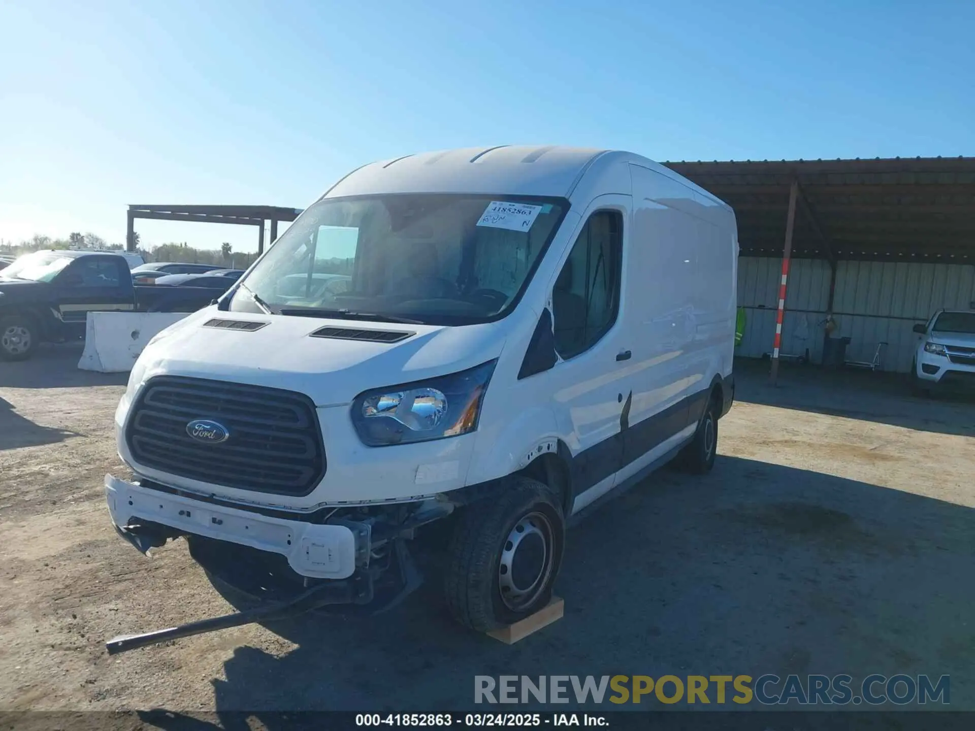 2 Фотография поврежденного автомобиля 1FTBW2CM4KKB73013 FORD TRANSIT-350 2019