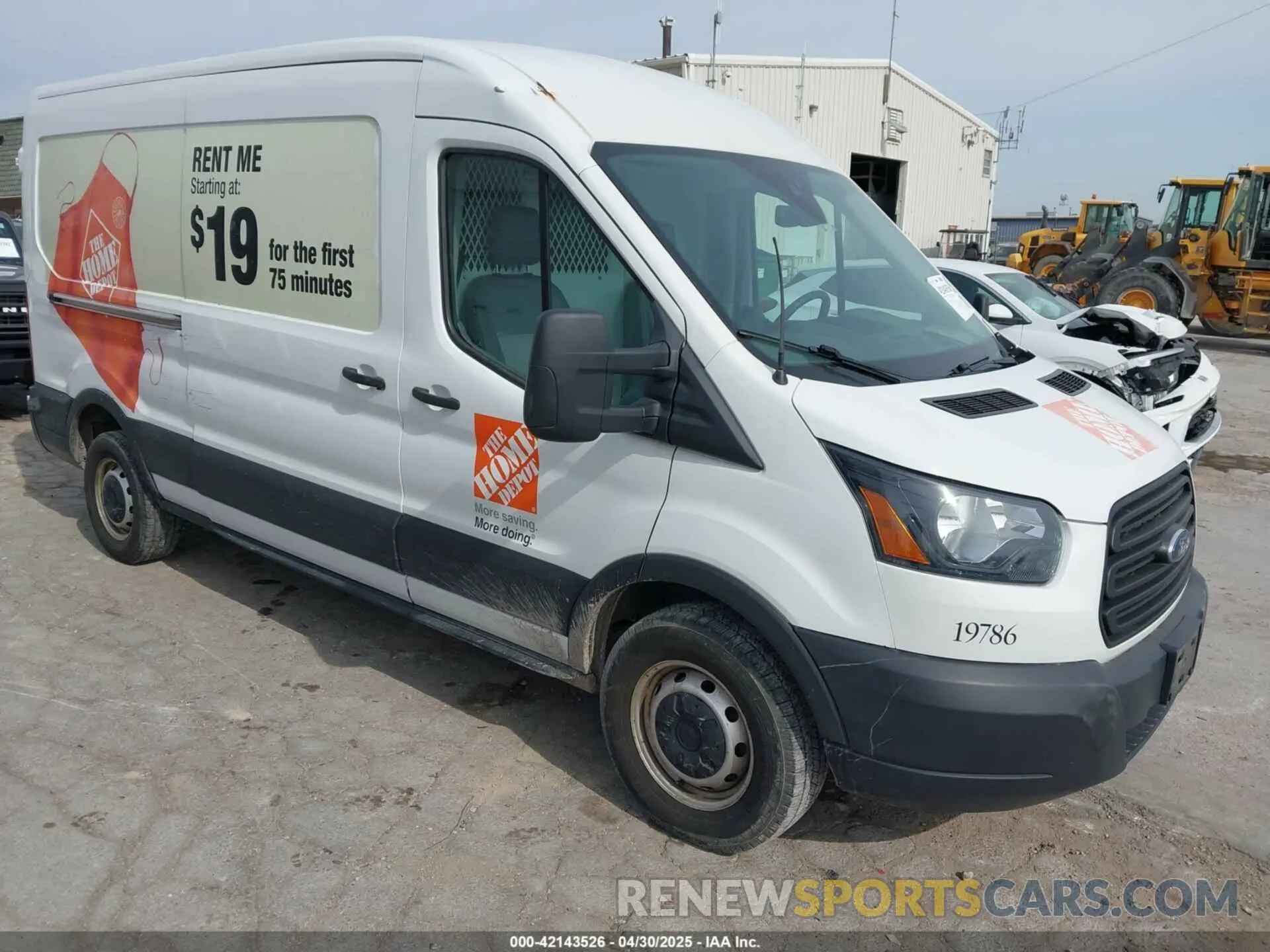 1 Фотография поврежденного автомобиля 1FTBW2CM6KKB73059 FORD TRANSIT-350 2019