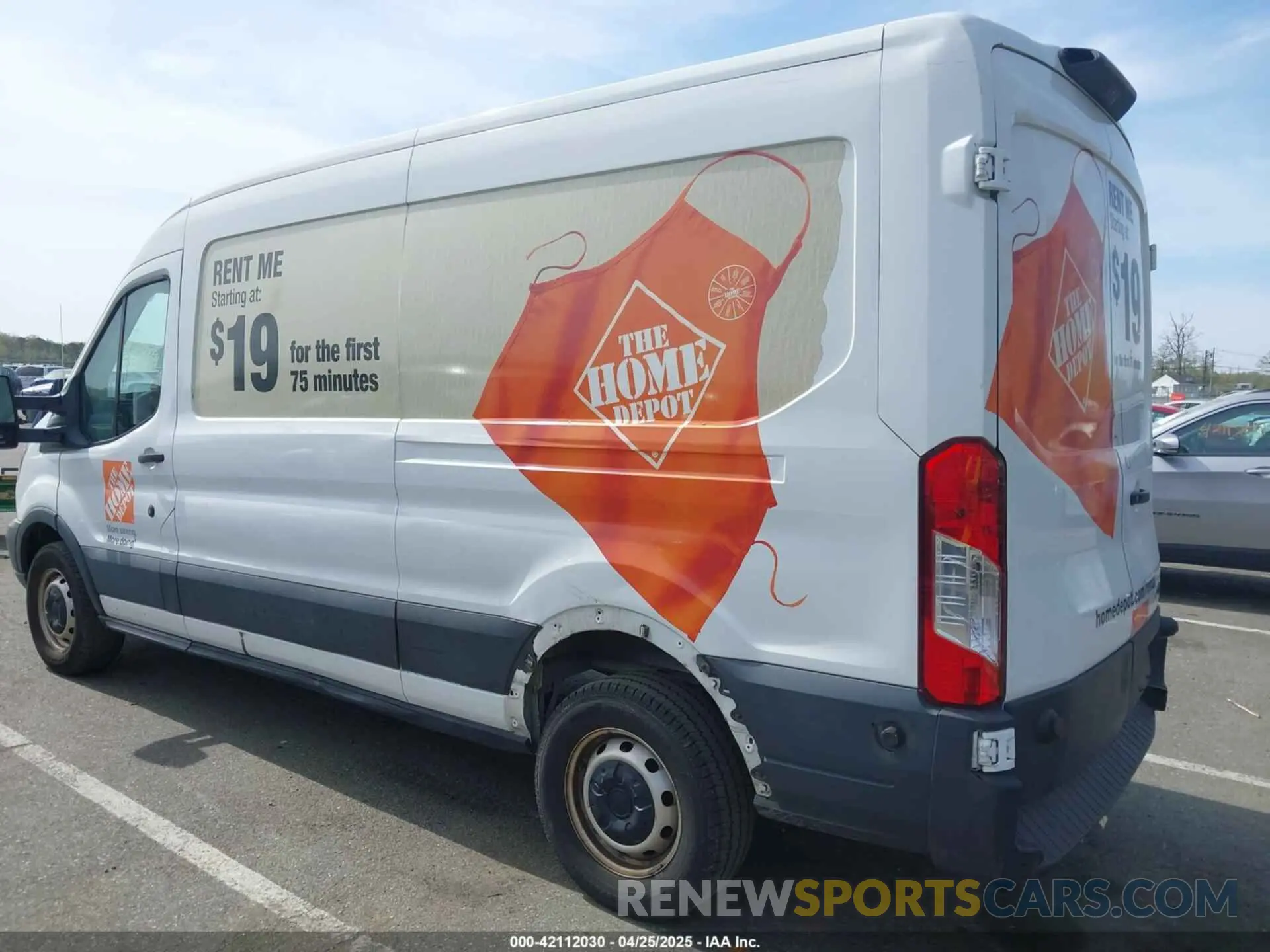 6 Photograph of a damaged car 1FTBW2CM8KKA50329 FORD TRANSIT-350 2019