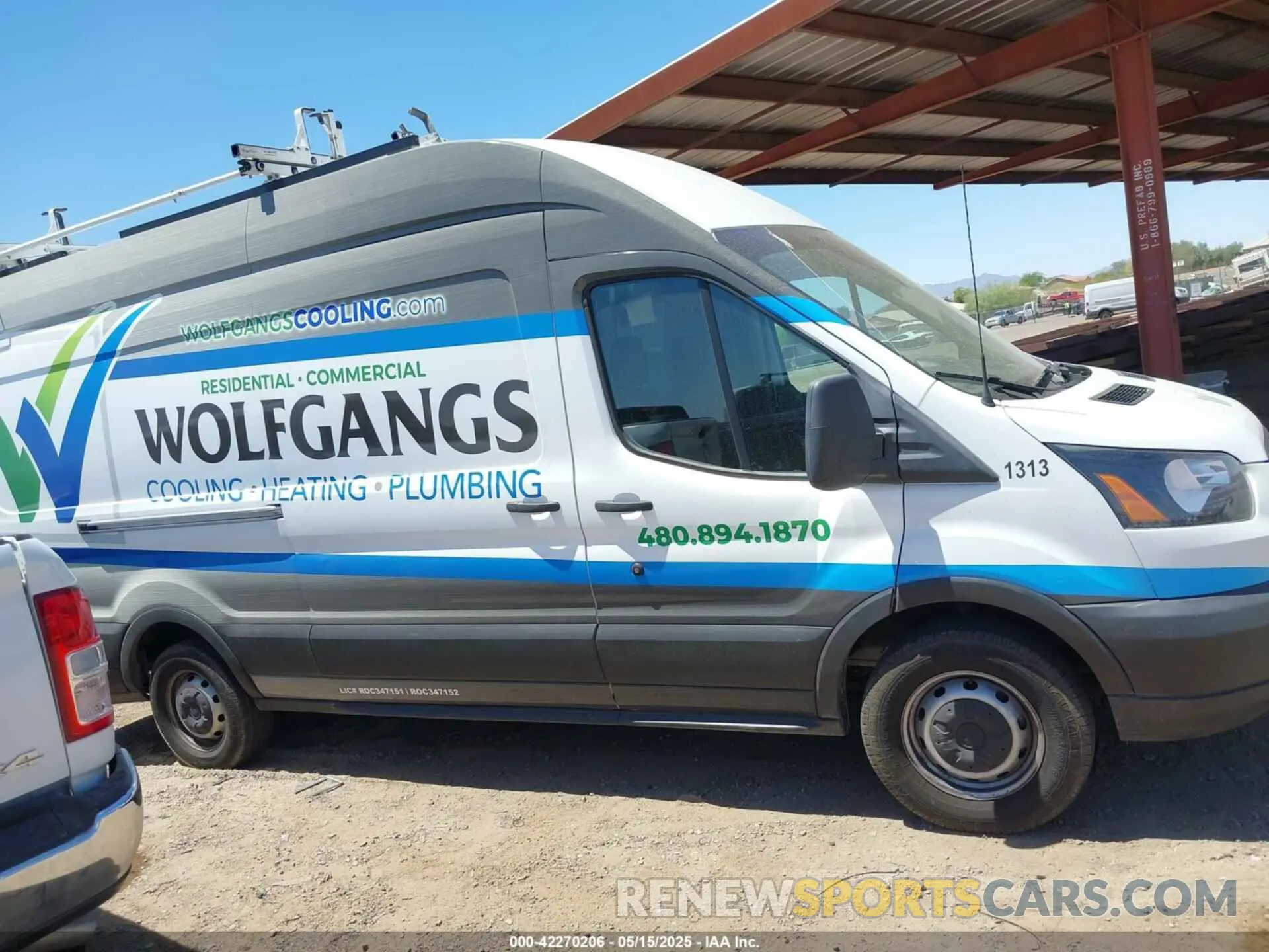 13 Photograph of a damaged car 1FTBW3XG5KKA31313 FORD TRANSIT-350 2019