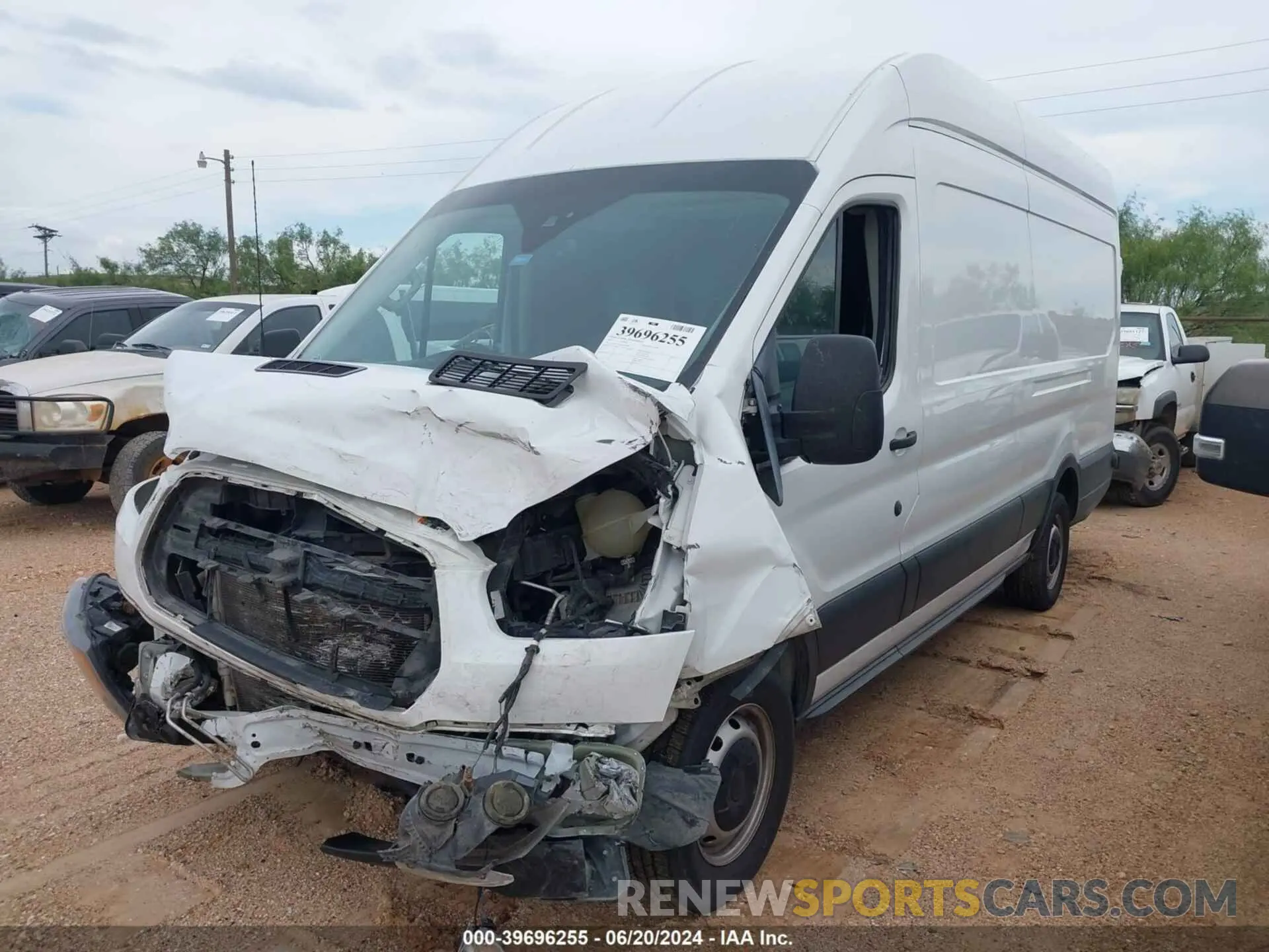 2 Photograph of a damaged car 1FTBW3XM8KKA93794 FORD TRANSIT-350 2019