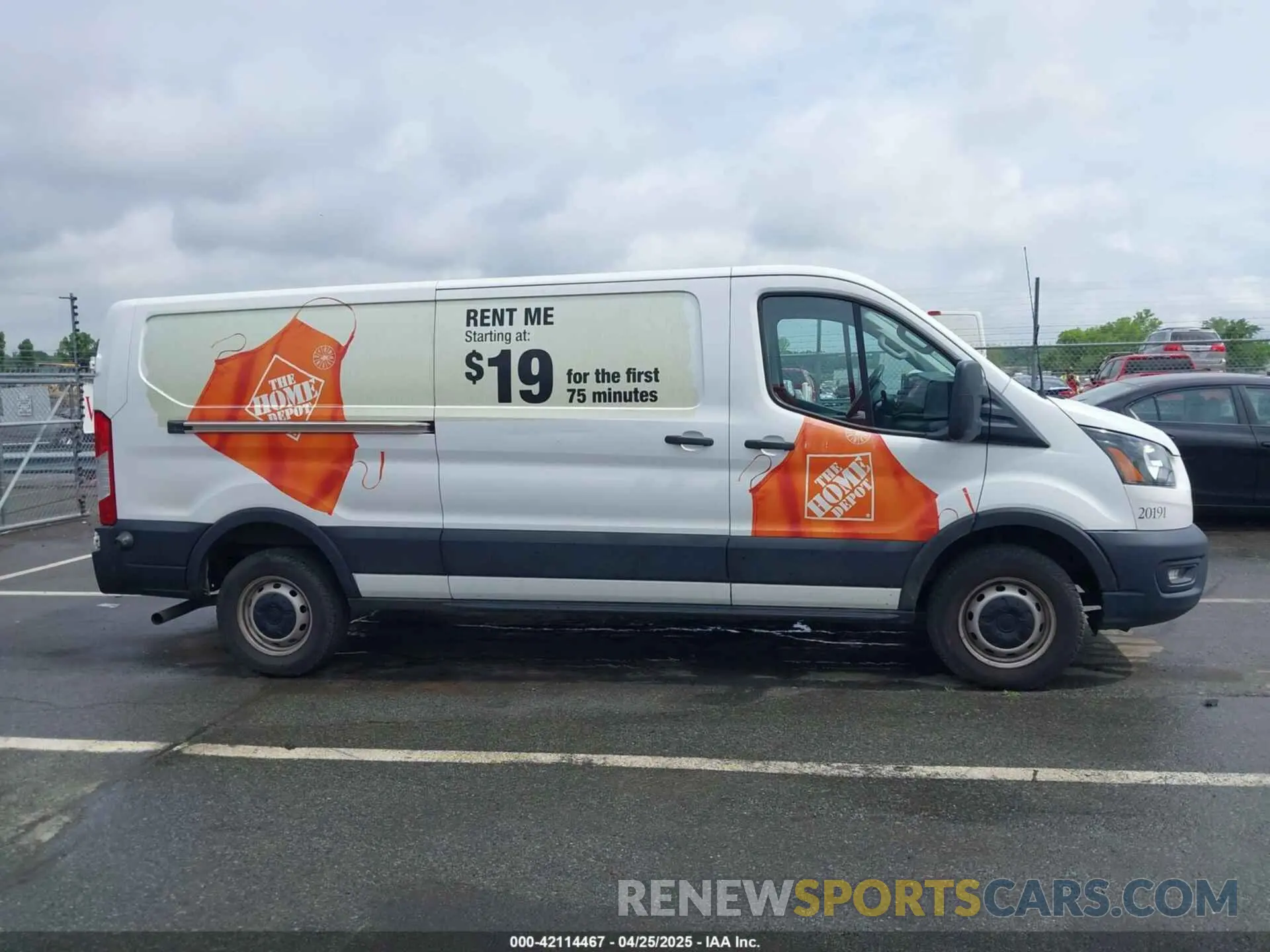 13 Фотография поврежденного автомобиля 1FTBW1Y80LKA52678 FORD TRANSIT-350 2020