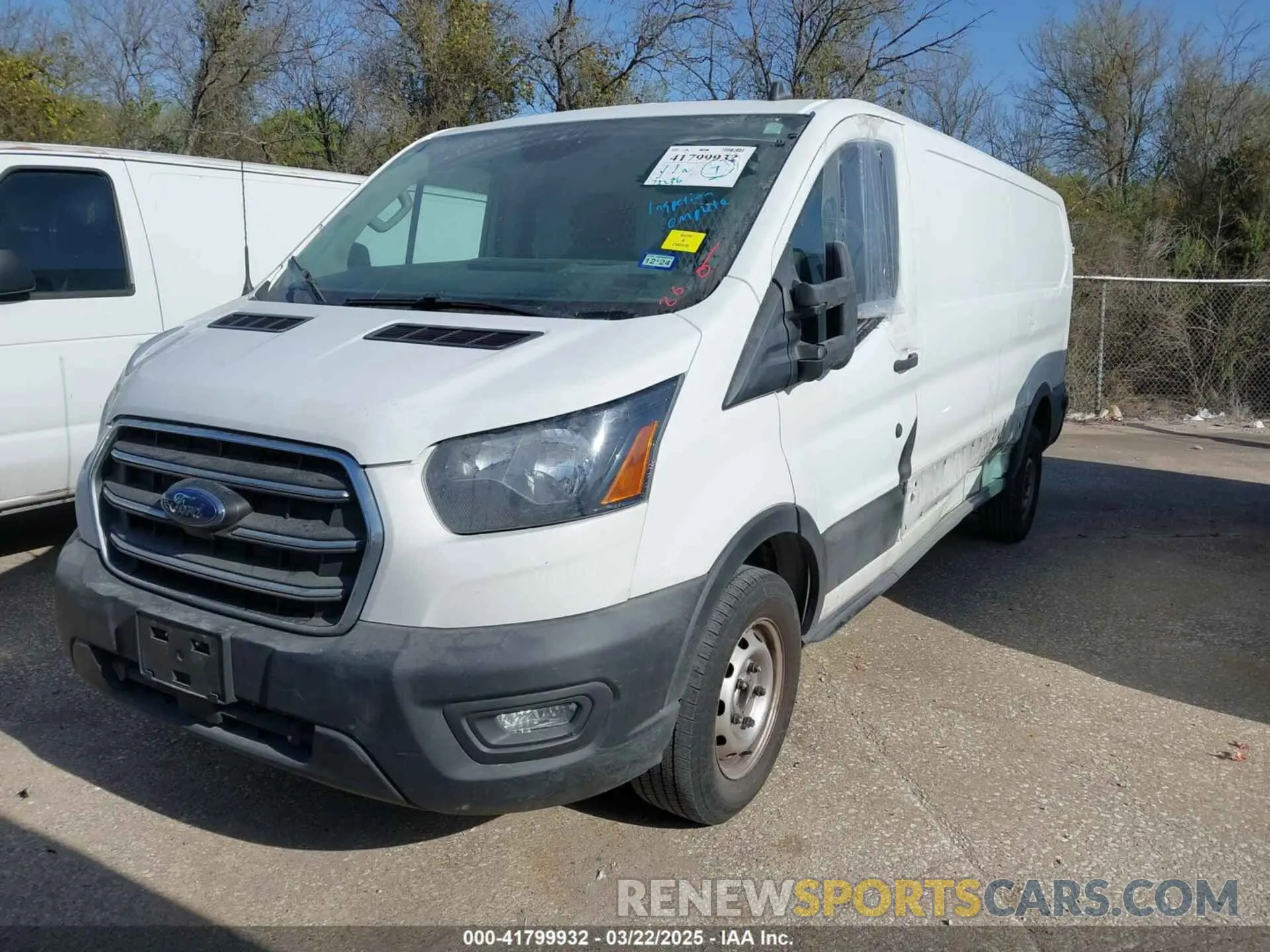2 Photograph of a damaged car 1FTBW1Y88LKA52685 FORD TRANSIT-350 2020