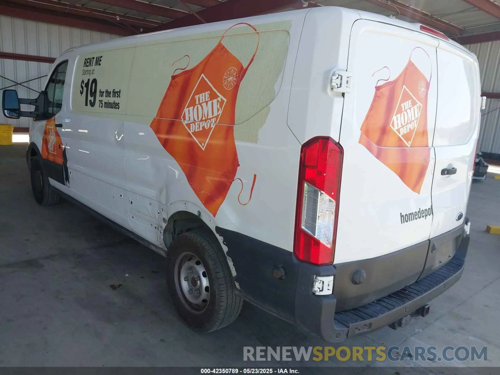 3 Photograph of a damaged car 1FTBW1Y89LKA52694 FORD TRANSIT-350 2020