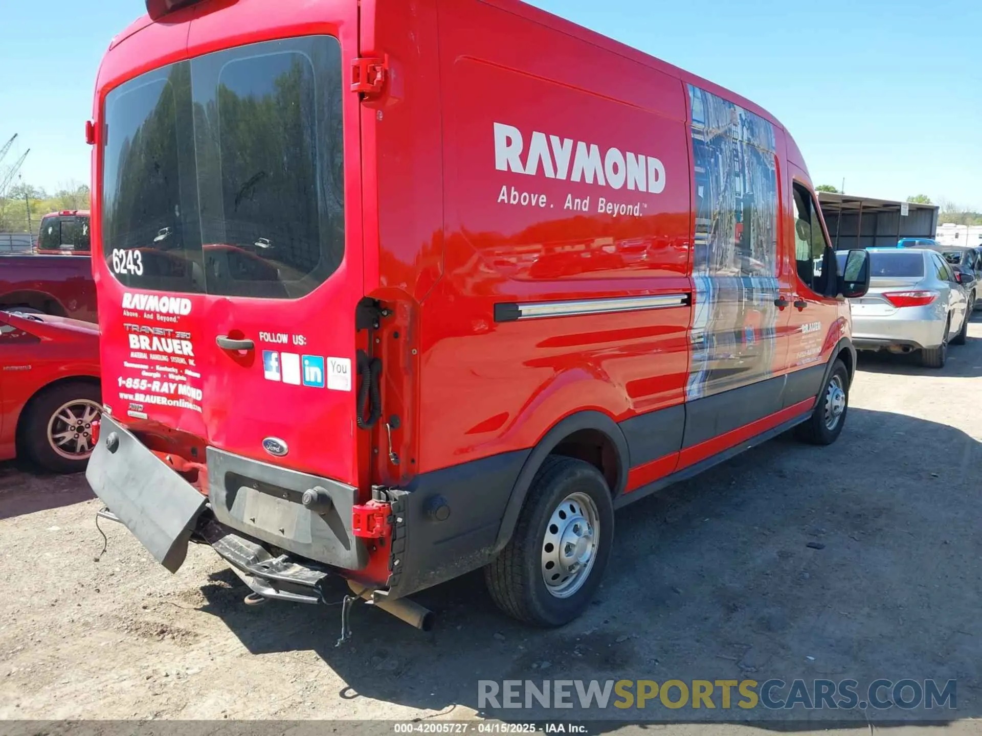 4 Photograph of a damaged car 1FTBW2CGXLKA16243 FORD TRANSIT-350 2020