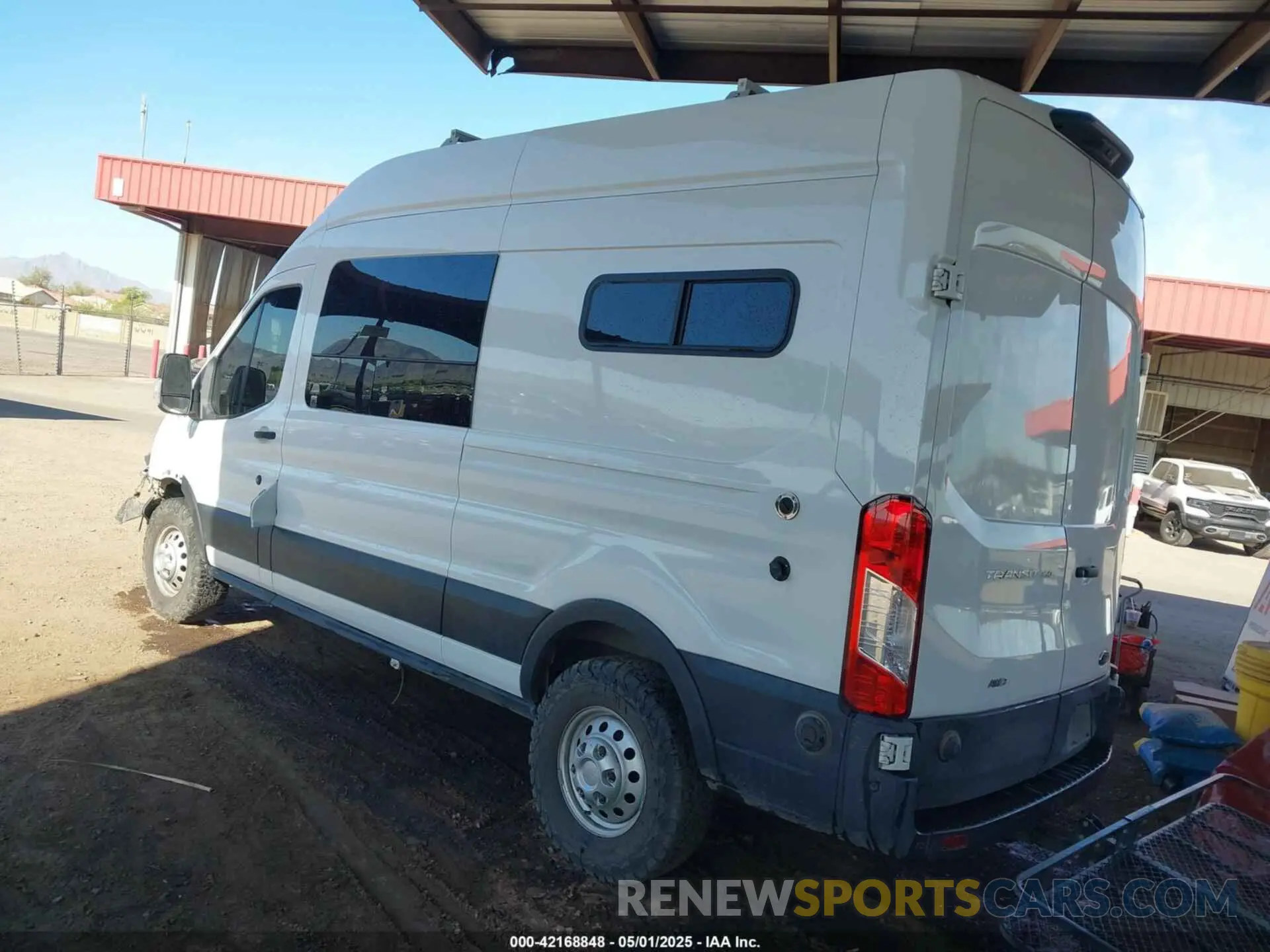 3 Photograph of a damaged car 1FTBW2X81LKA64071 FORD TRANSIT-350 2020
