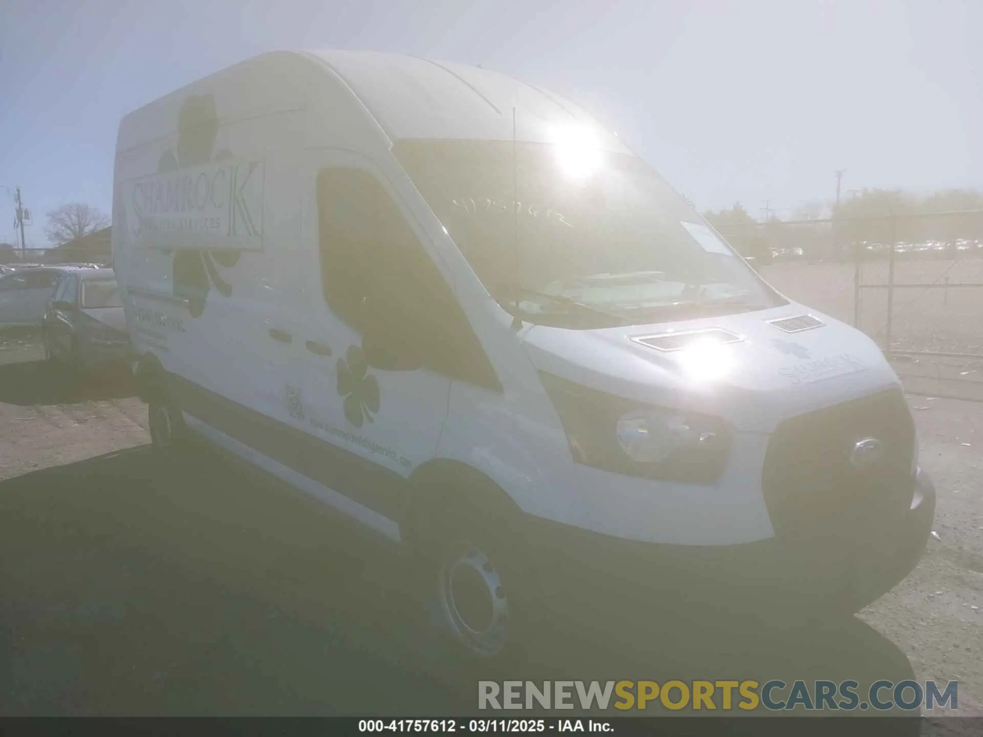 1 Photograph of a damaged car 1FTBW1X88NKA48592 FORD TRANSIT-350 2022