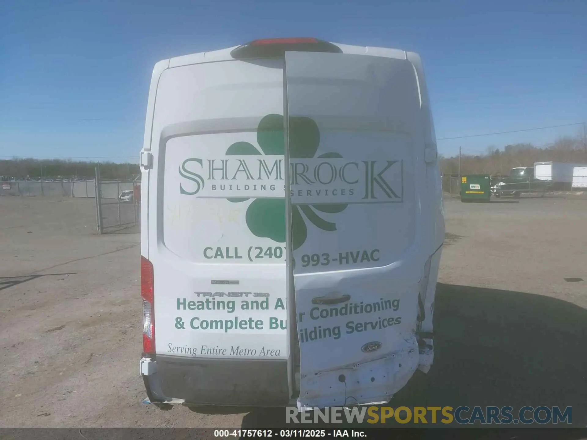 16 Photograph of a damaged car 1FTBW1X88NKA48592 FORD TRANSIT-350 2022