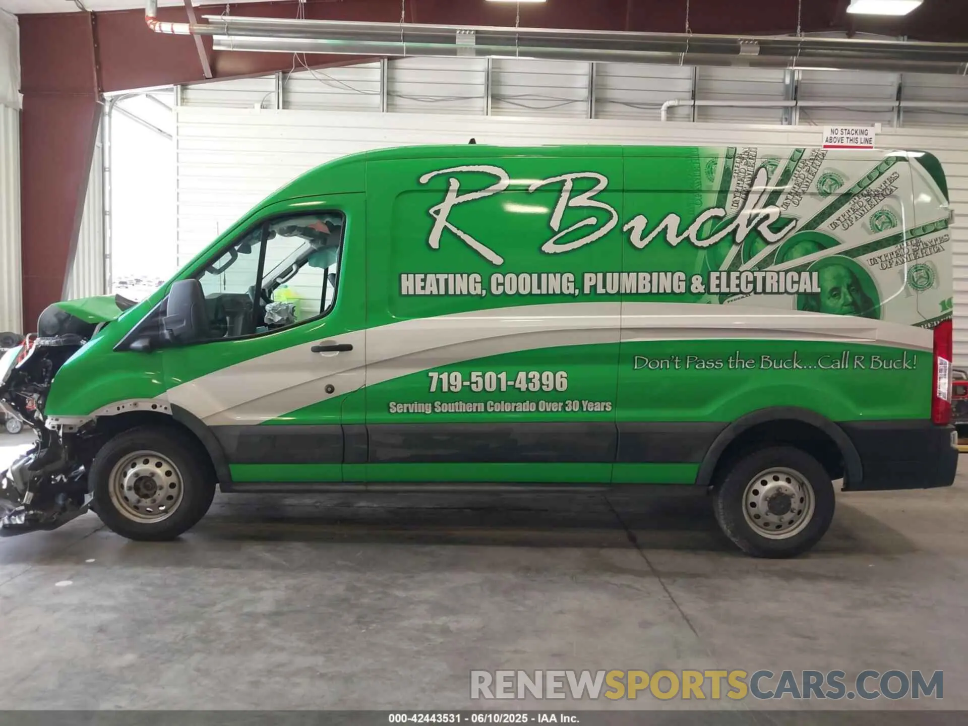 15 Фотография поврежденного автомобиля 1FTBW2C88PKB27307 FORD TRANSIT-350 2023