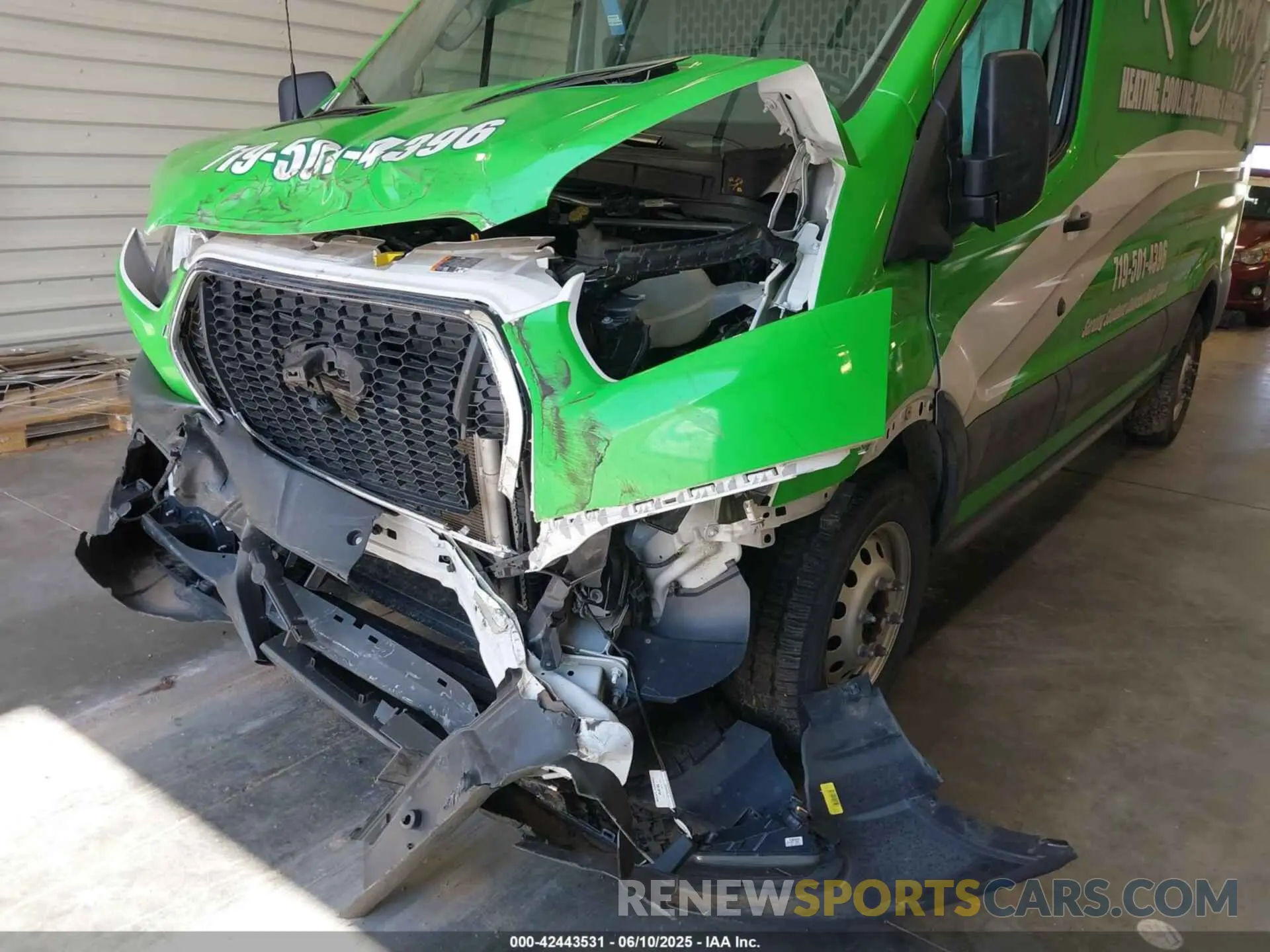 6 Фотография поврежденного автомобиля 1FTBW2C88PKB27307 FORD TRANSIT-350 2023