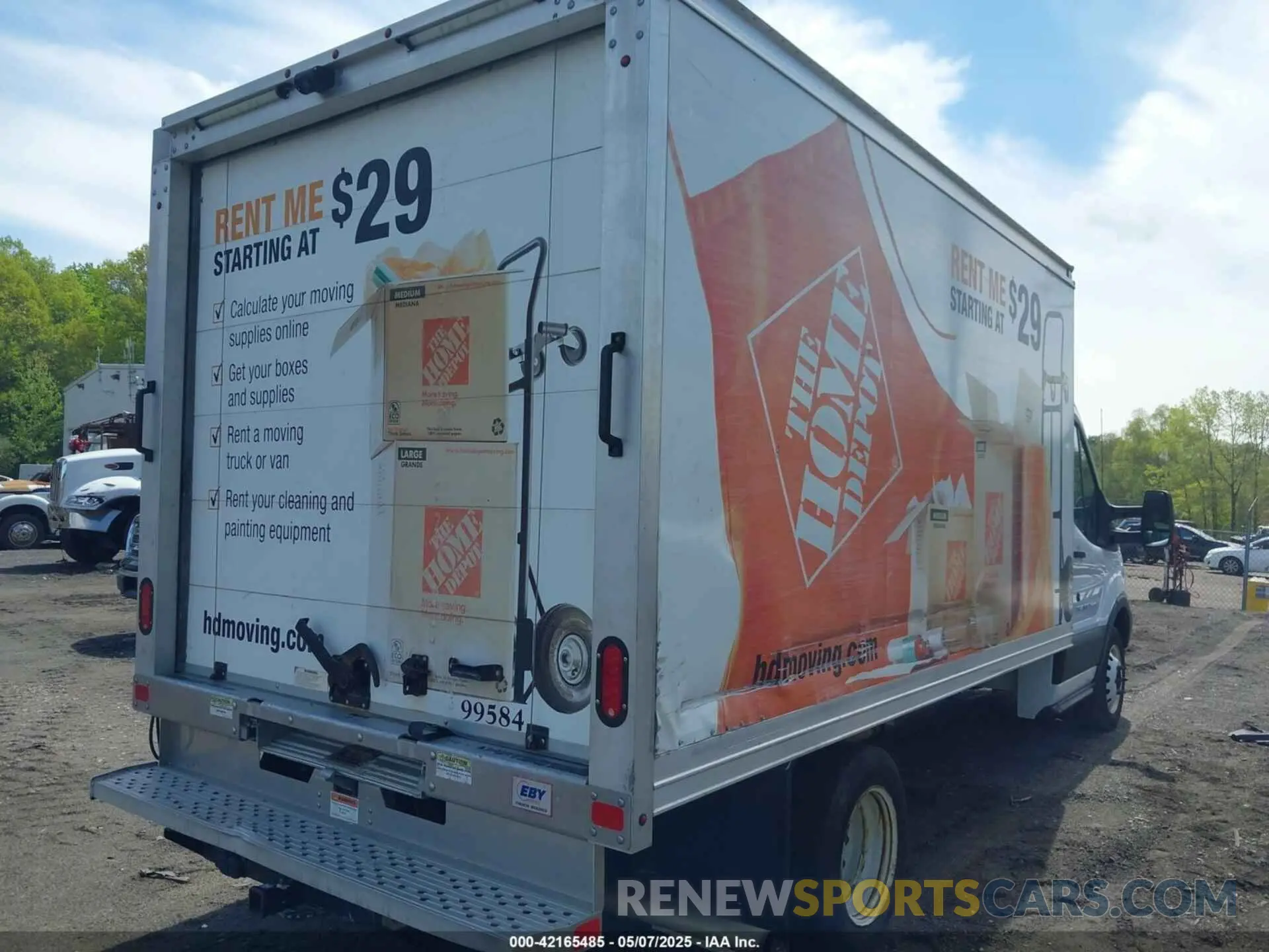 4 Photograph of a damaged car 1FDBF8ZM1KKA86028 FORD TRANSIT-350 CAB 2019