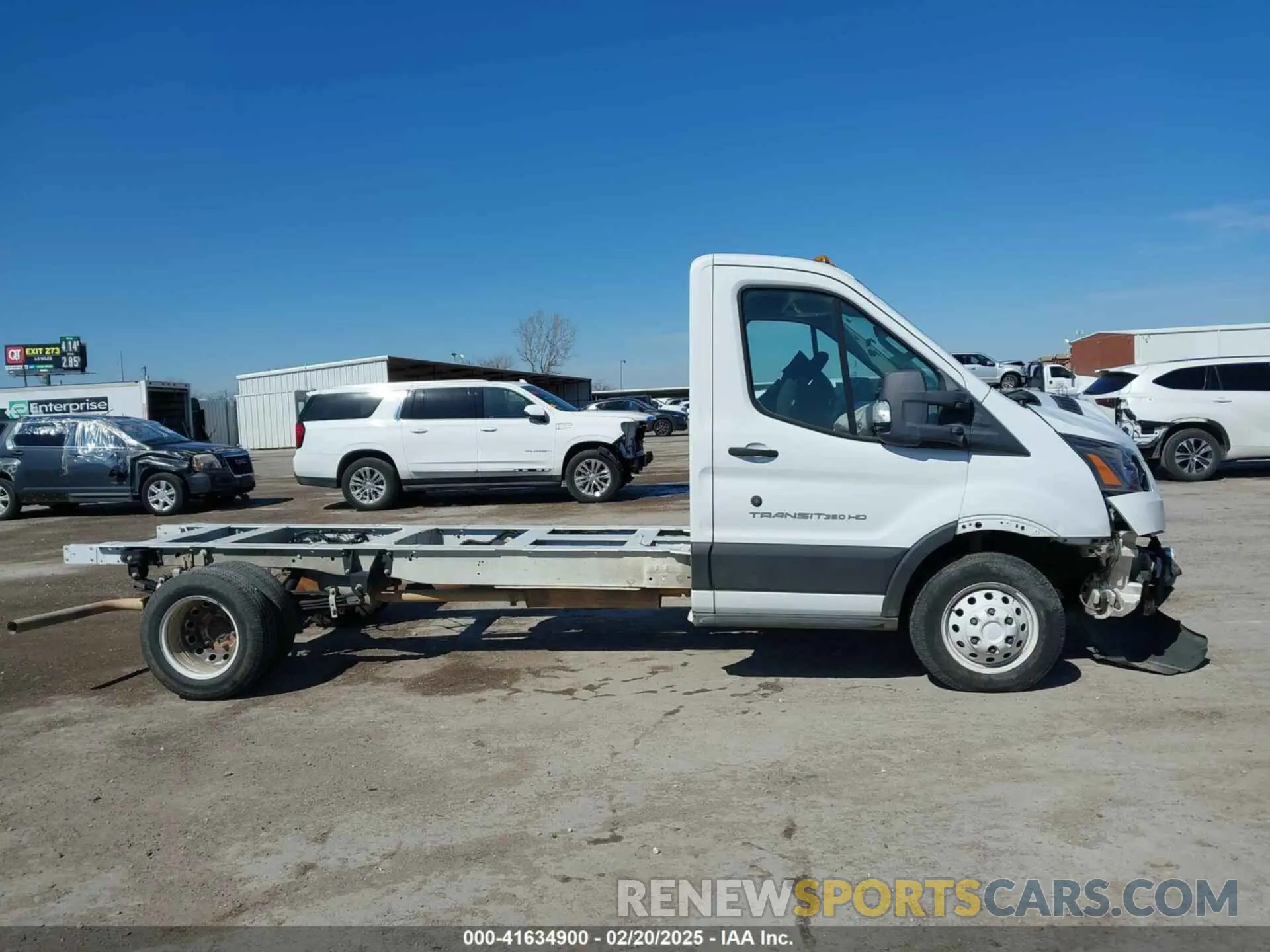 13 Фотография поврежденного автомобиля 1FDBF8ZM1KKB46972 FORD TRANSIT-350 CAB 2019