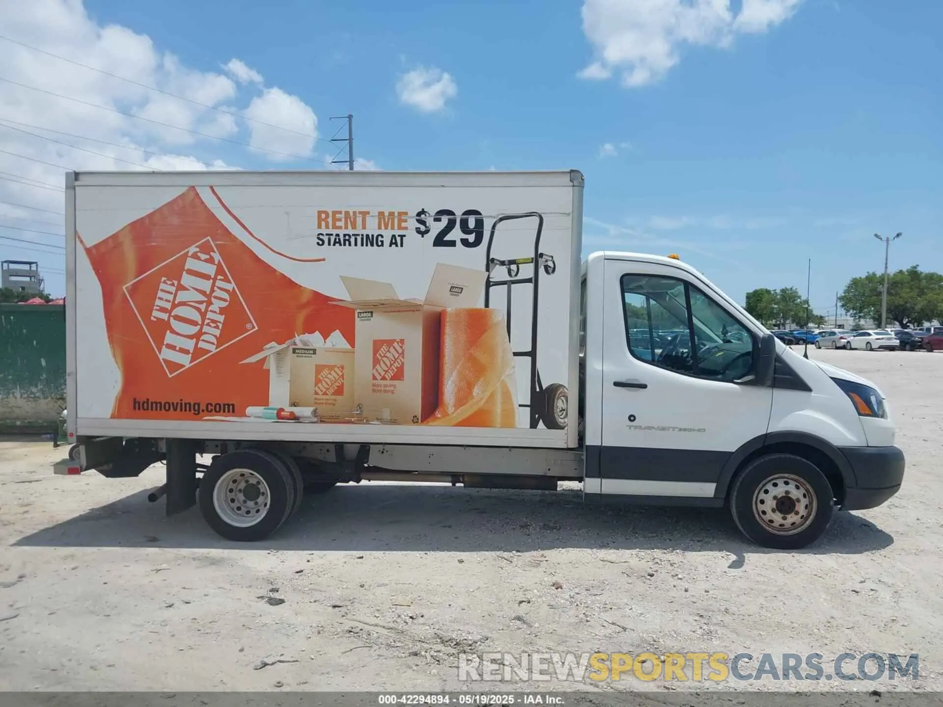 13 Фотография поврежденного автомобиля 1FDBF8ZM6KKA67975 FORD TRANSIT-350 CAB 2019