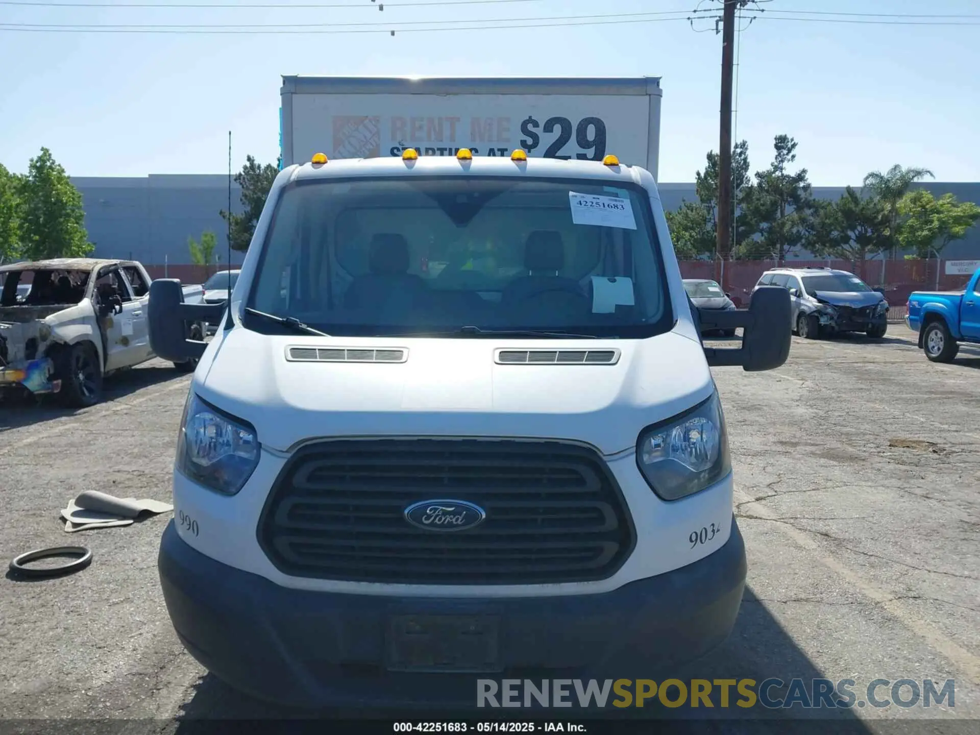 12 Фотография поврежденного автомобиля 1FDBF8ZM7KKA38548 FORD TRANSIT-350 CAB 2019