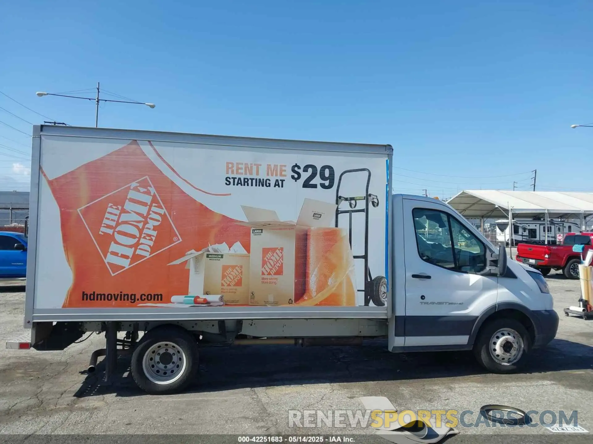 13 Фотография поврежденного автомобиля 1FDBF8ZM7KKA38548 FORD TRANSIT-350 CAB 2019