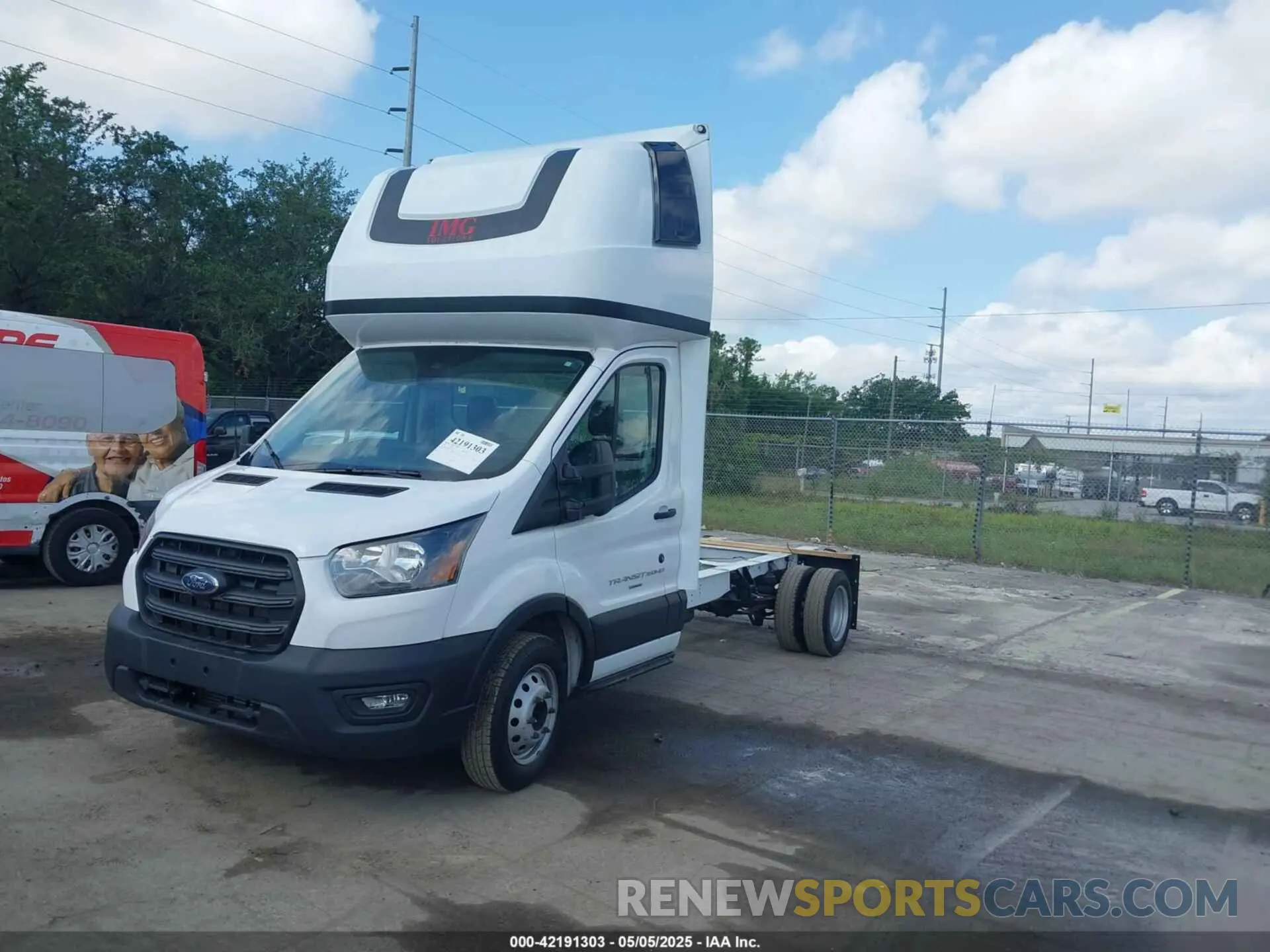2 Фотография поврежденного автомобиля 1FDBF6ZG0PKB35192 FORD TRANSIT-350 CAB 2023