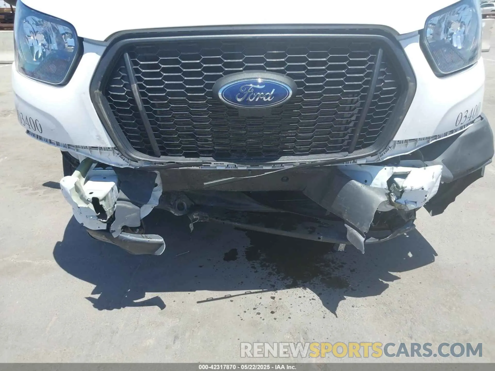 6 Photograph of a damaged car 1FDBF6ZGXPKA14105 FORD TRANSIT-350 CAB 2023