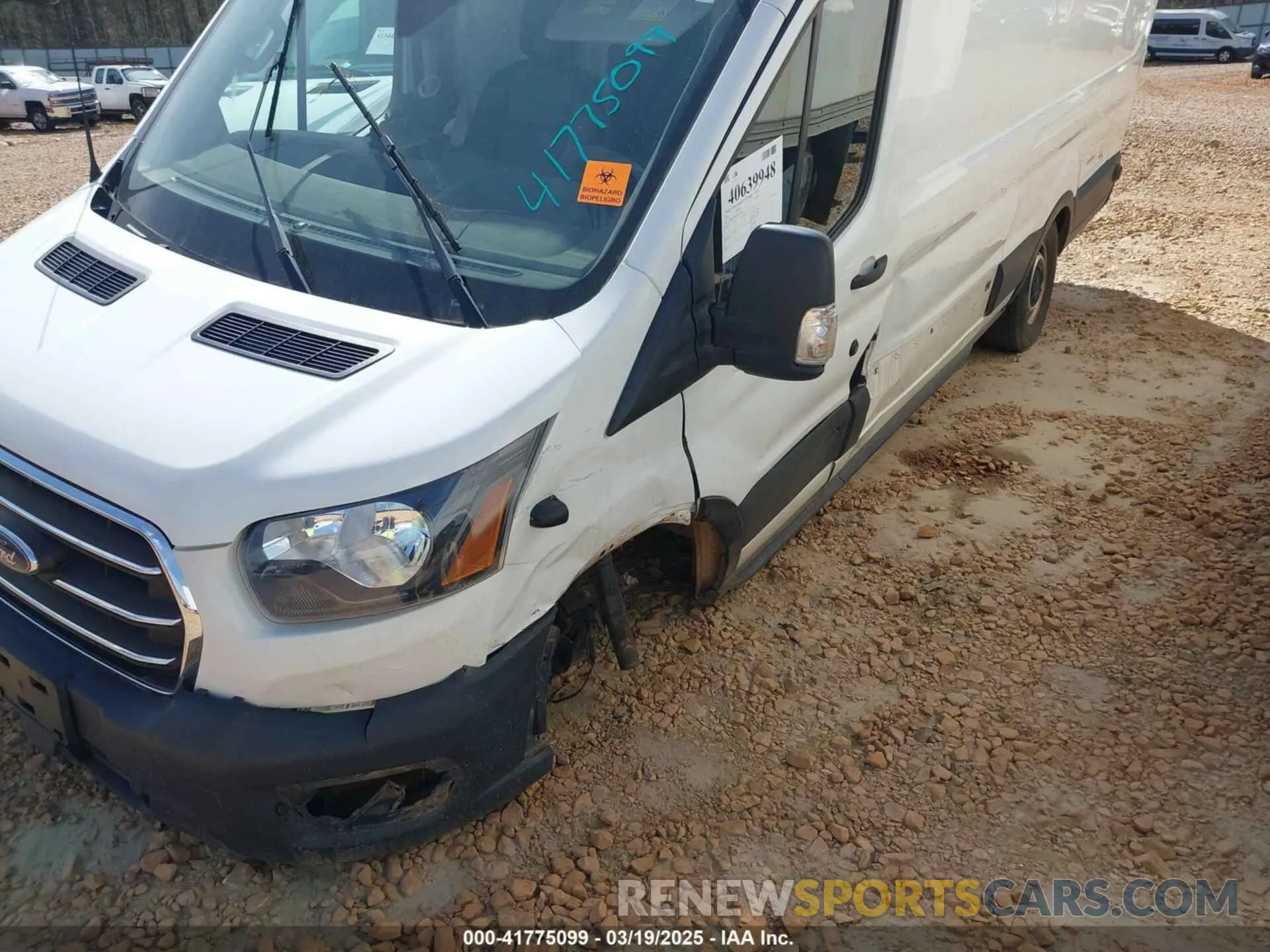 6 Photograph of a damaged car 1FTBW3X84LKA45648 FORD TRANSIT-350 CARGO VAN 2020