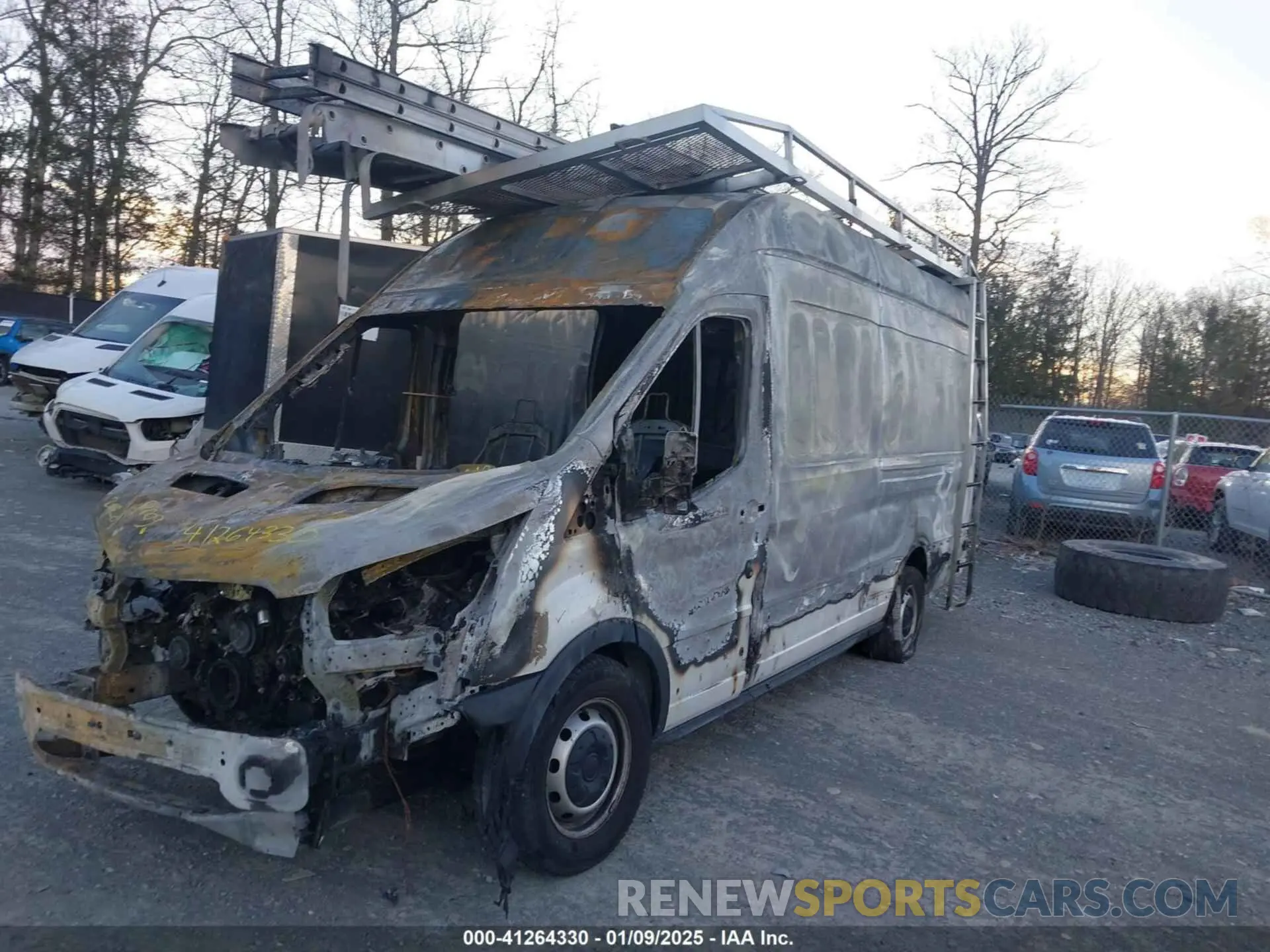 2 Фотография поврежденного автомобиля 1FTBW3X86LKB81070 FORD TRANSIT-350 CARGO VAN 2020