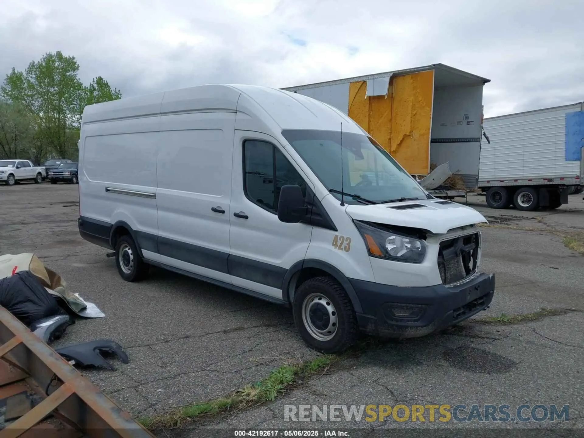 1 Фотография поврежденного автомобиля 1FTBW3X87LKB58655 FORD TRANSIT-350 CARGO VAN 2020