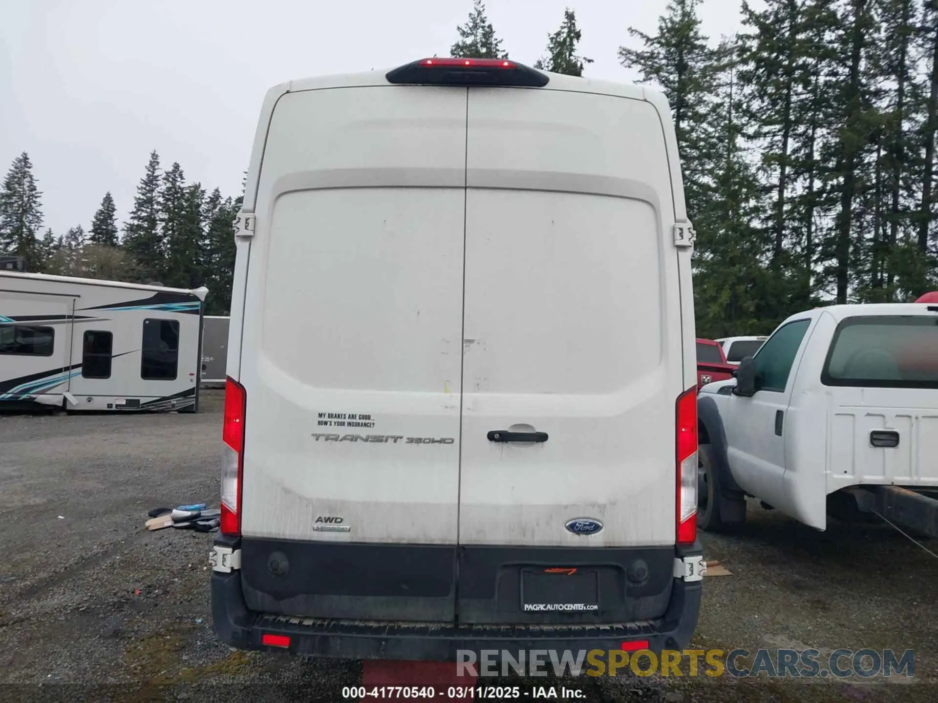 15 Фотография поврежденного автомобиля 1FTRS4UG4LKB25740 FORD TRANSIT-350 CARGO VAN 2020
