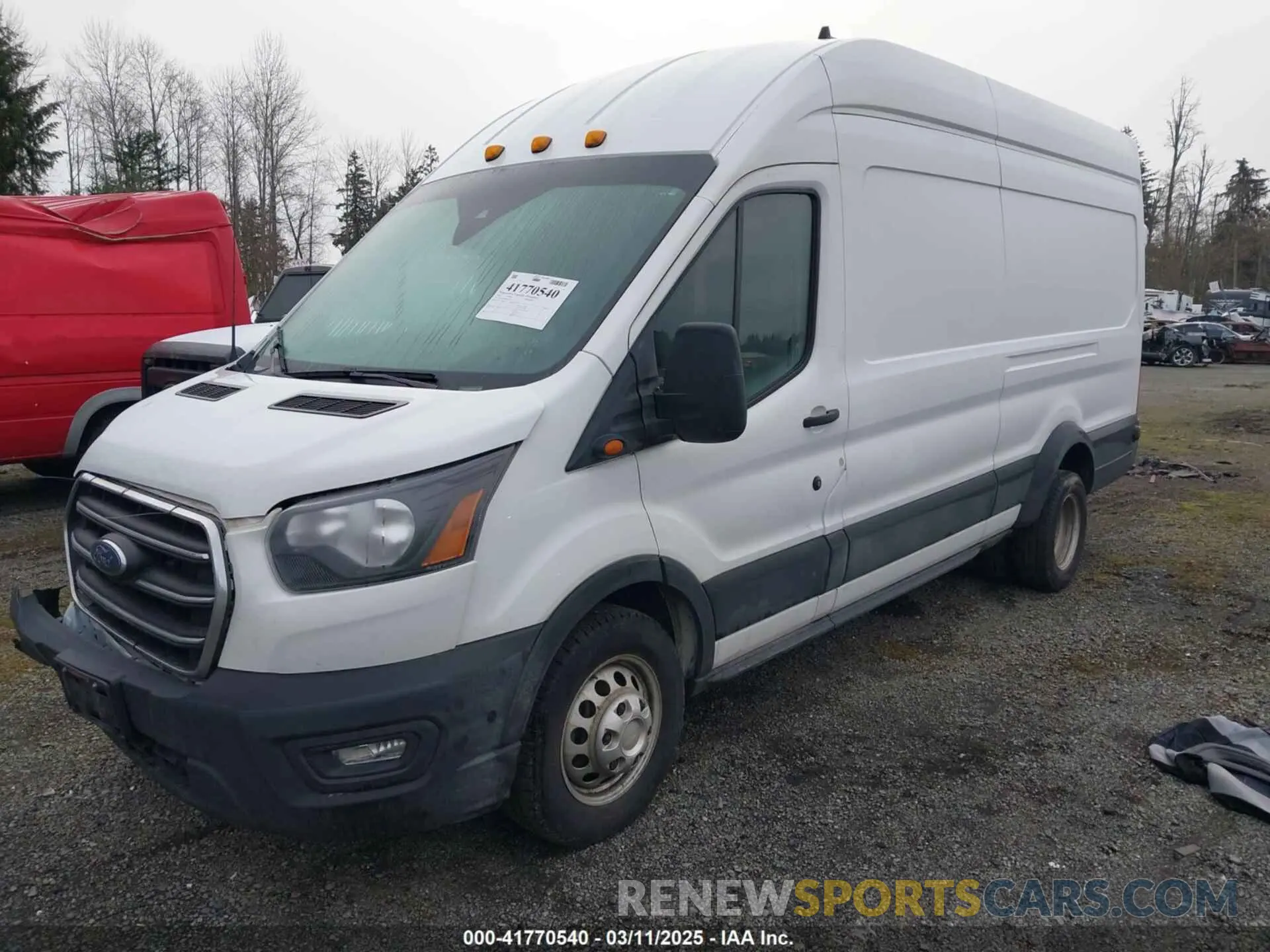 2 Фотография поврежденного автомобиля 1FTRS4UG4LKB25740 FORD TRANSIT-350 CARGO VAN 2020