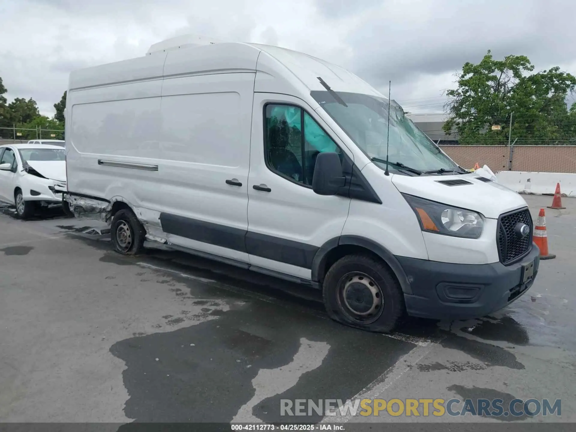 1 Фотография поврежденного автомобиля 1FTBW3X87MKA75793 FORD TRANSIT-350 CARGO VAN 2021