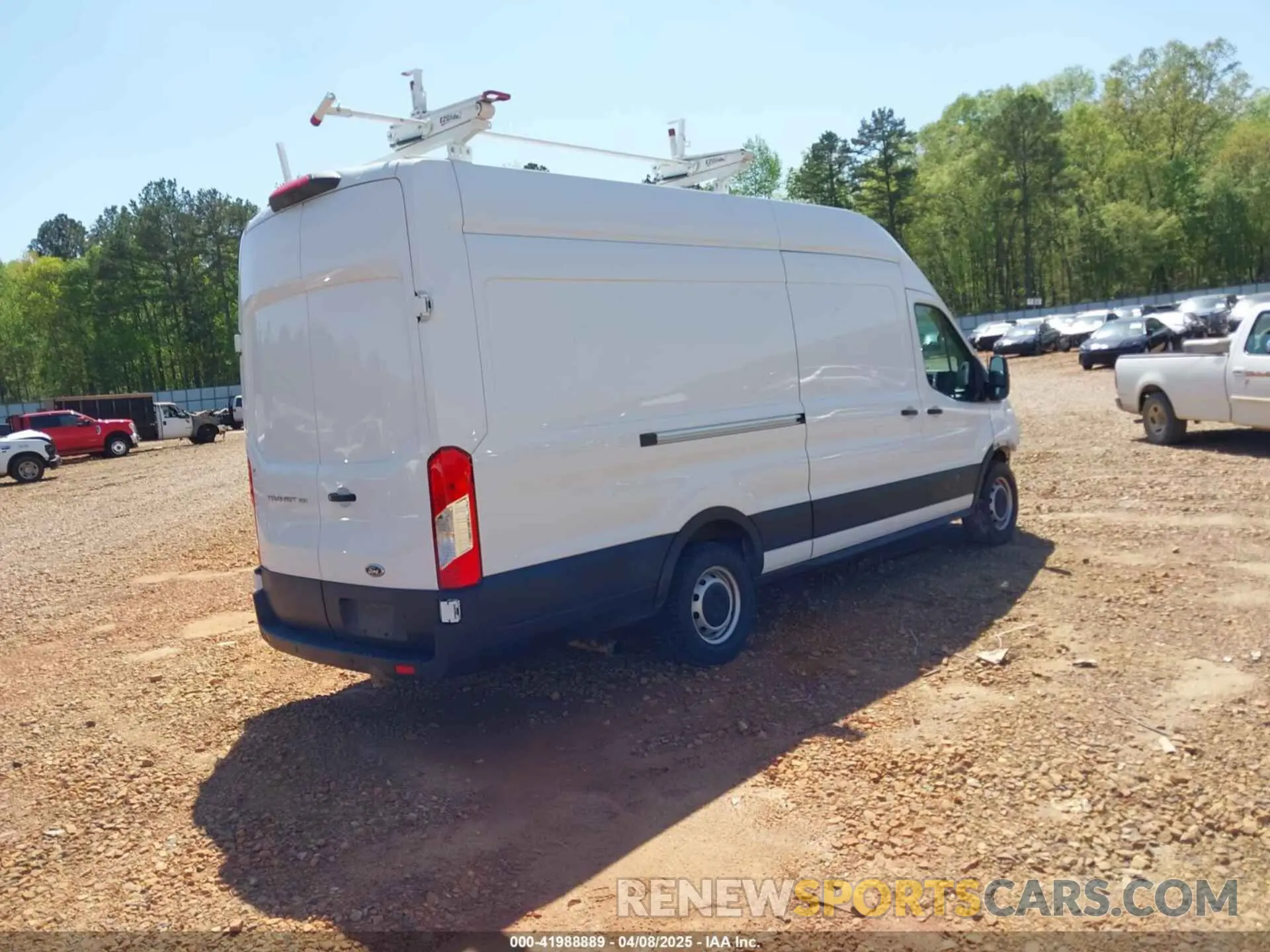 4 Photograph of a damaged car 1FTBW3X88MKA42155 FORD TRANSIT-350 CARGO VAN 2021