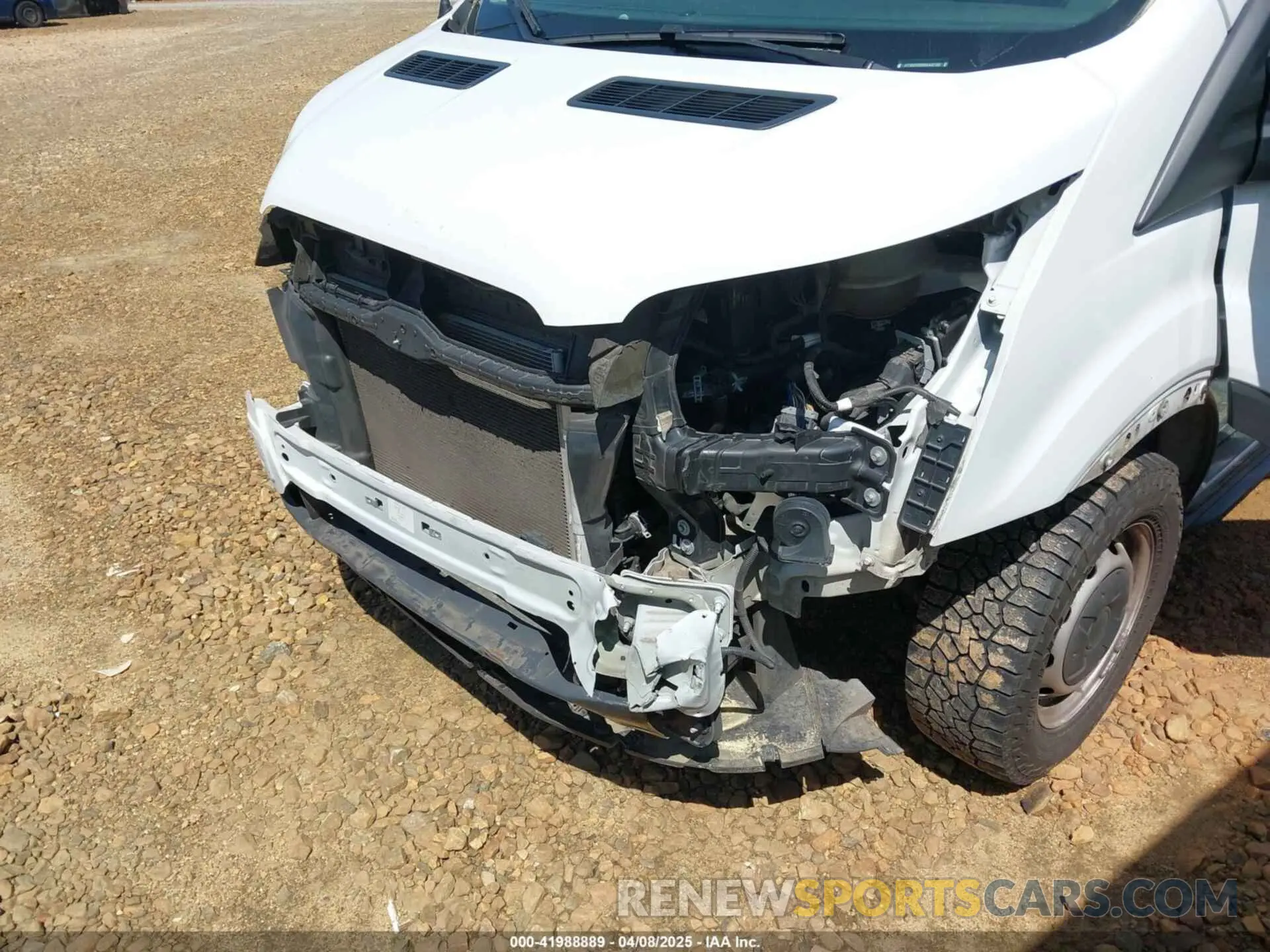 6 Photograph of a damaged car 1FTBW3X88MKA42155 FORD TRANSIT-350 CARGO VAN 2021