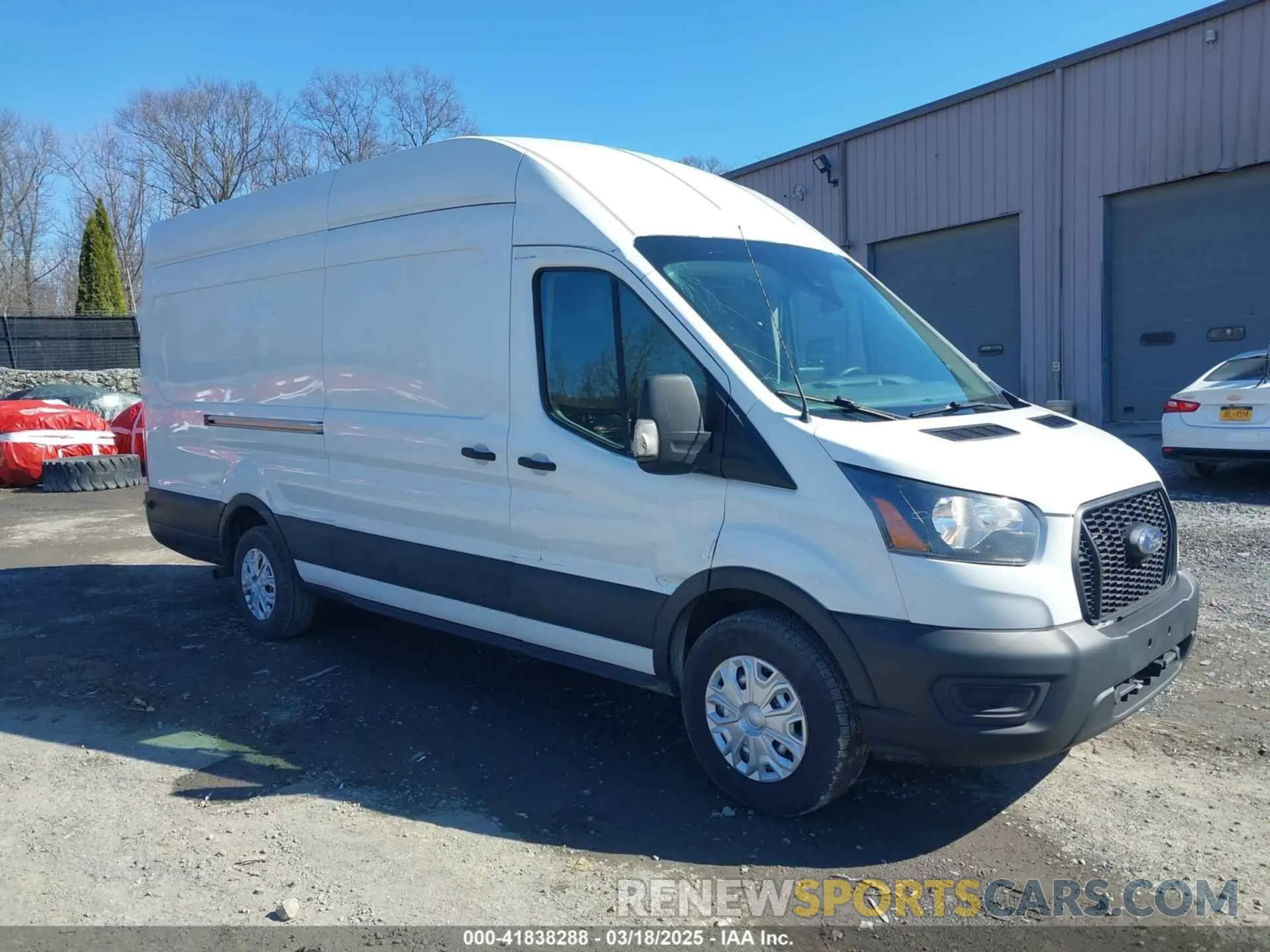 1 Photograph of a damaged car 1FTBW3XG9MKA38848 FORD TRANSIT-350 CARGO VAN 2021