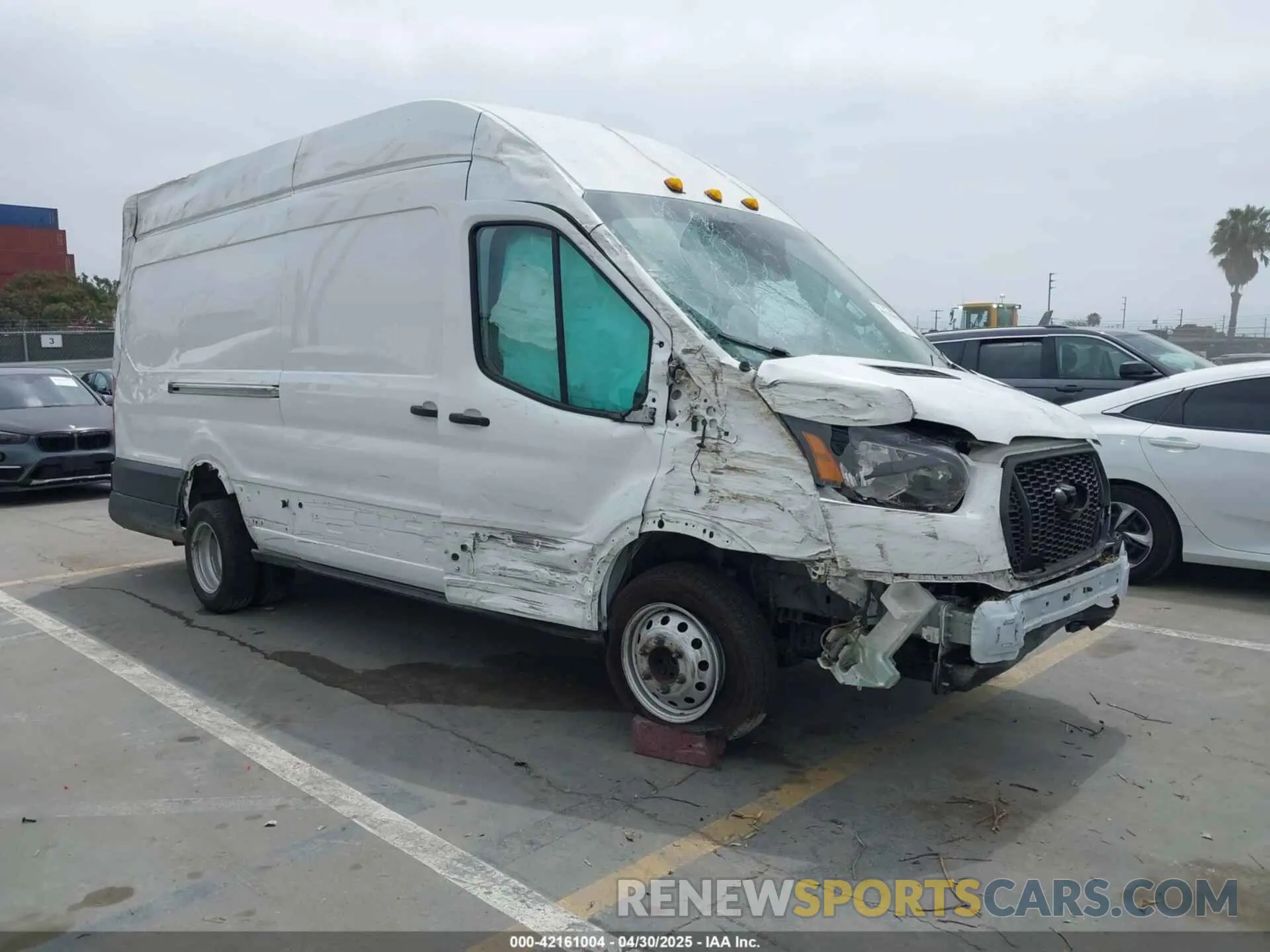 1 Photograph of a damaged car 1FTBF4XG3NKA44975 FORD TRANSIT-350 CARGO VAN 2022