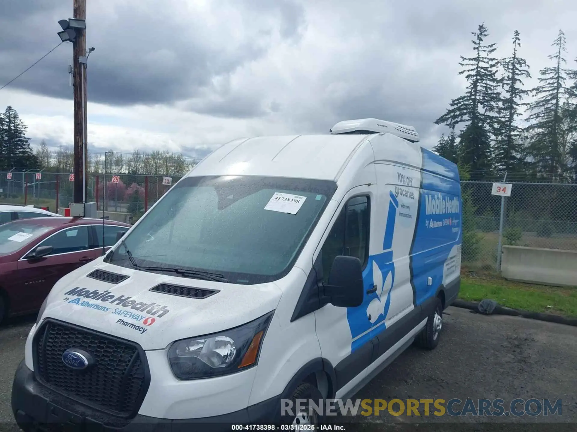 6 Фотография поврежденного автомобиля 1FTBW3U85NKA85308 FORD TRANSIT-350 CARGO VAN 2022