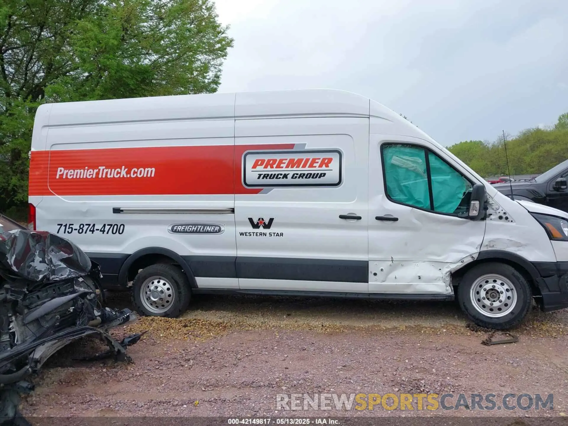 13 Photograph of a damaged car 1FTBW3U8XPKA97232 FORD TRANSIT-350 CARGO VAN 2023