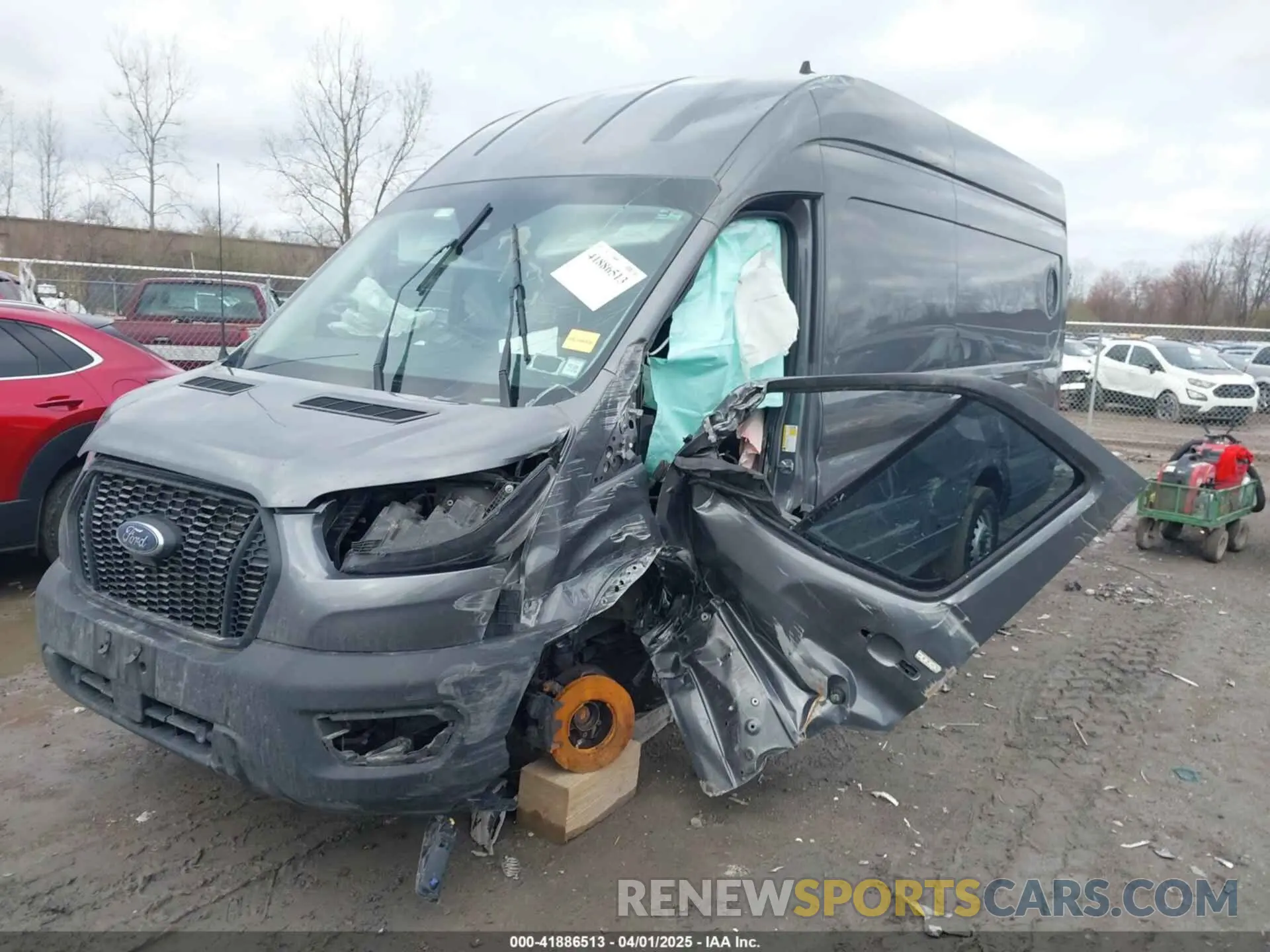 2 Фотография поврежденного автомобиля 1FTBW3X86PKC01923 FORD TRANSIT-350 CARGO VAN 2023