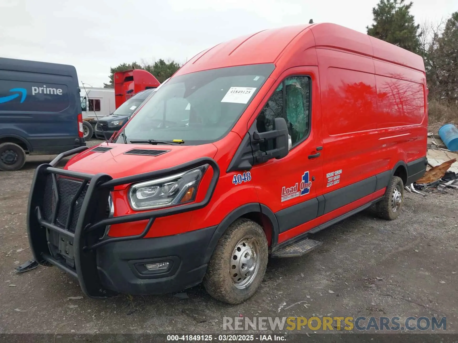 2 Фотография поврежденного автомобиля 1FTBW3XG7PKA50288 FORD TRANSIT-350 CARGO VAN 2023