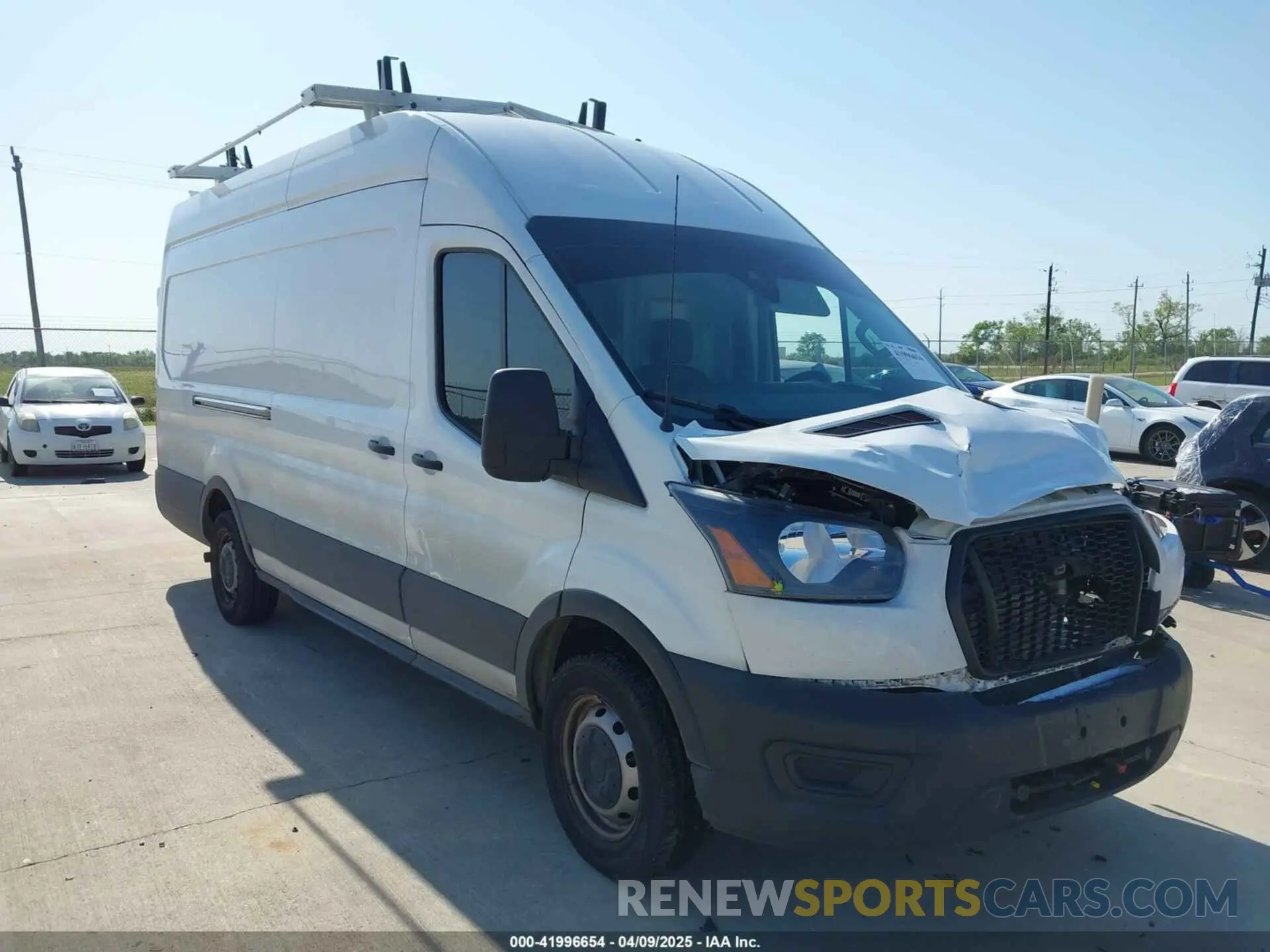 1 Фотография поврежденного автомобиля 1FTLW3X86PKC12960 FORD TRANSIT-350 CARGO VAN 2023