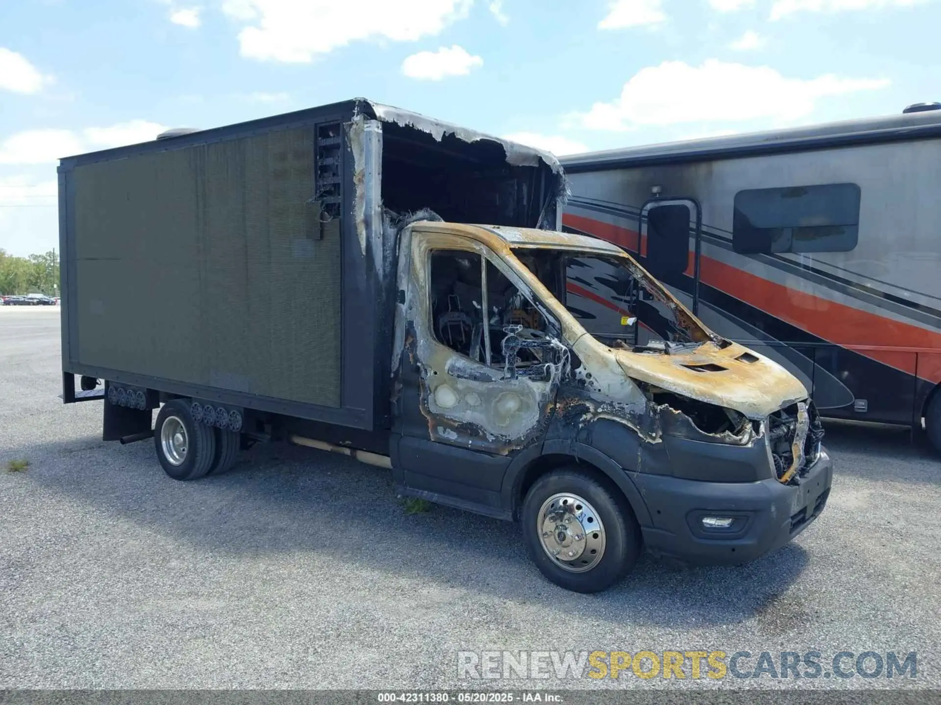 2 Фотография поврежденного автомобиля 1FDRU6PG9MKA66893 FORD TRANSIT-350 CUTAWAY 2021