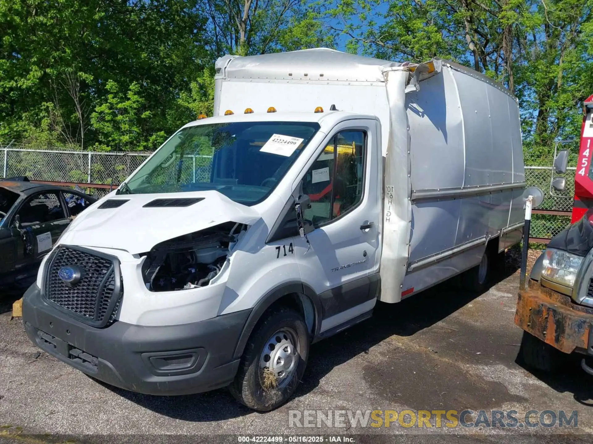 2 Фотография поврежденного автомобиля 1FDSF6P85RKB79591 FORD TRANSIT-350 CUTAWAY 2024