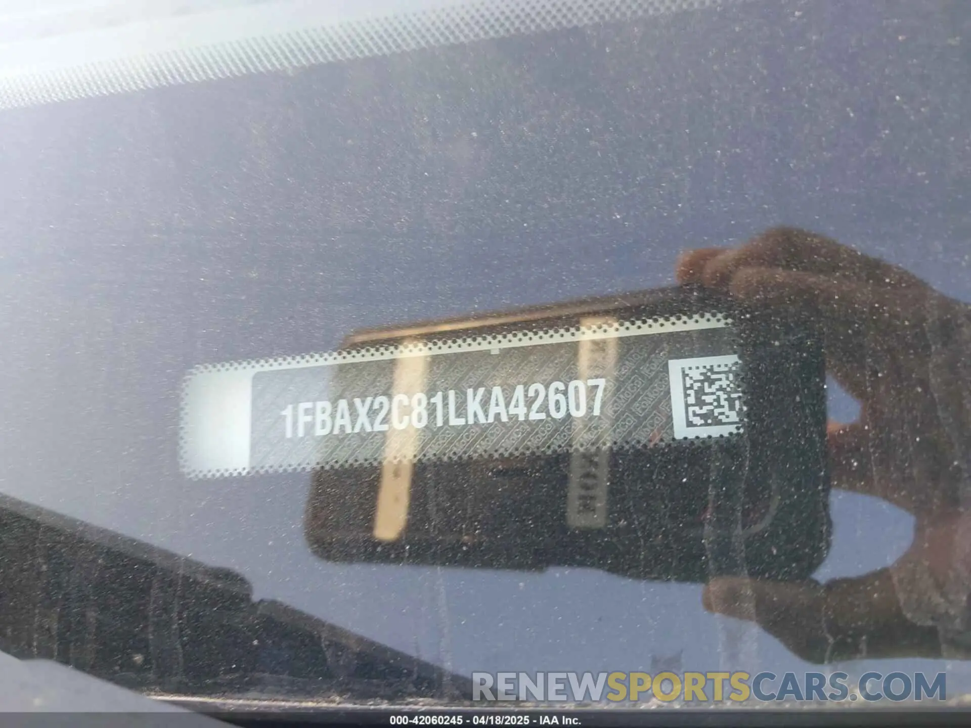 9 Photograph of a damaged car 1FBAX2C81LKA42607 FORD TRANSIT-350 PASSENGER VAN 2020
