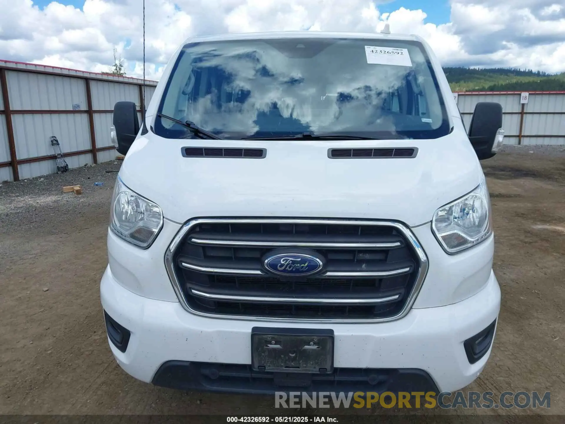 12 Photograph of a damaged car 1FBAX2Y81LKA24519 FORD TRANSIT-350 PASSENGER VAN 2020