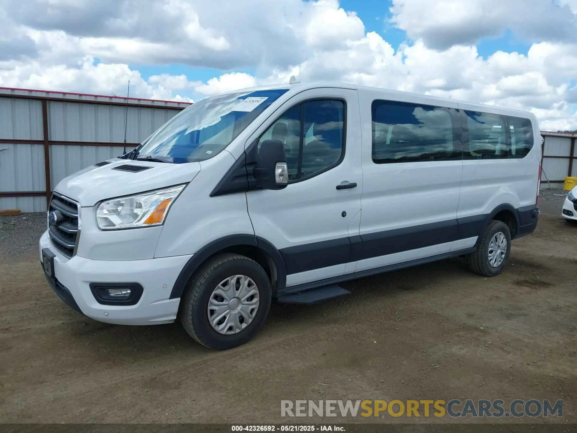 2 Photograph of a damaged car 1FBAX2Y81LKA24519 FORD TRANSIT-350 PASSENGER VAN 2020