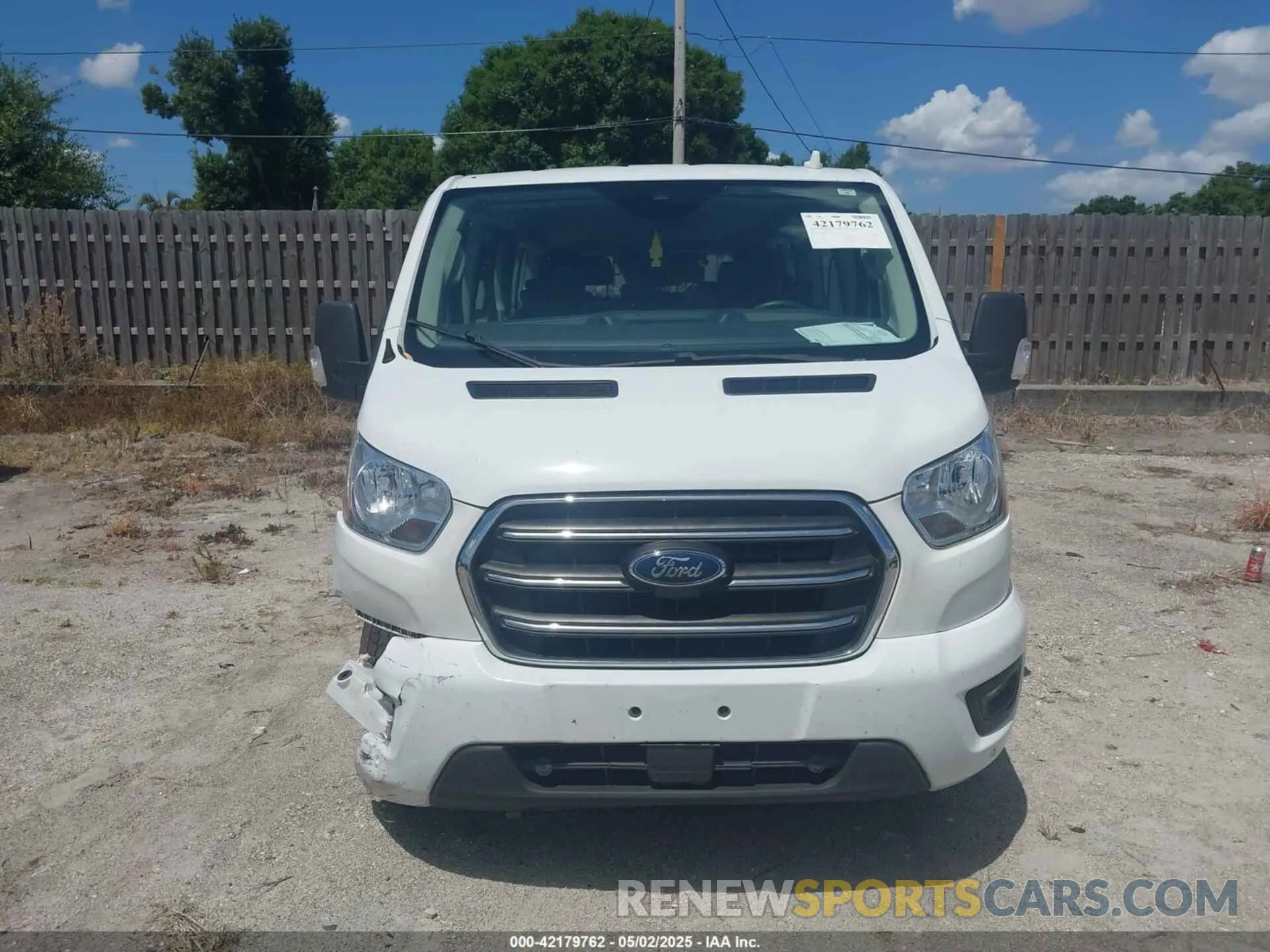 12 Photograph of a damaged car 1FBAX2Y86LKA22944 FORD TRANSIT-350 PASSENGER VAN 2020