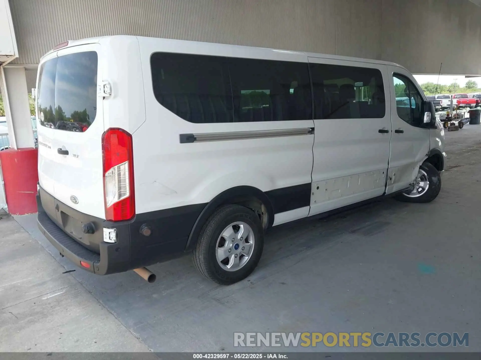 4 Фотография поврежденного автомобиля 1FBAX2Y88LKA32505 FORD TRANSIT-350 PASSENGER VAN 2020