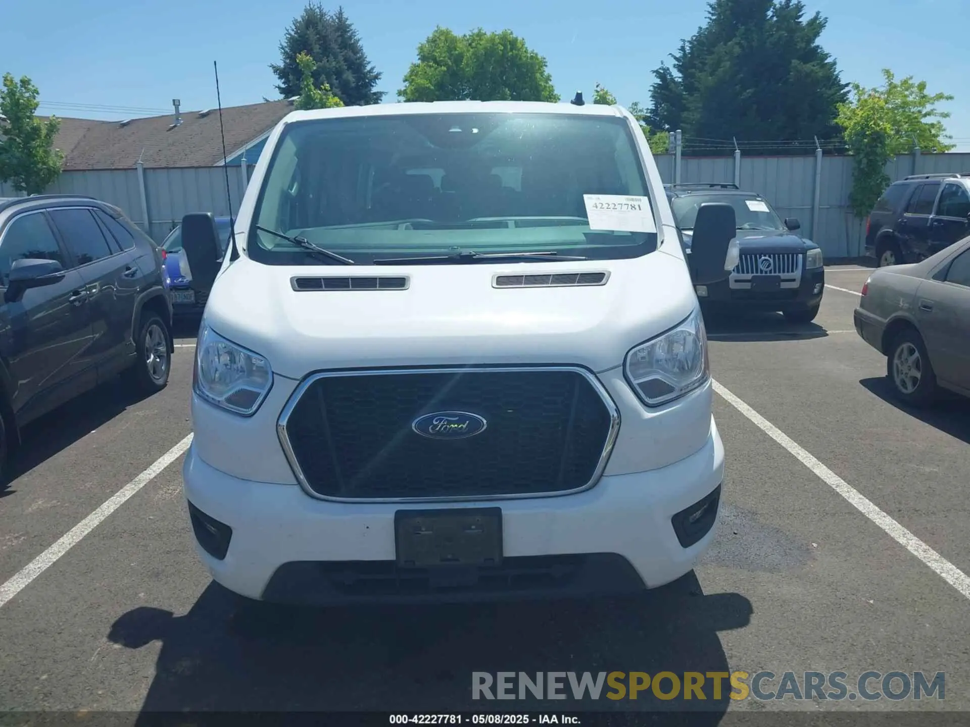 12 Photograph of a damaged car 1FBAX2Y81MKA64794 FORD TRANSIT-350 PASSENGER VAN 2021