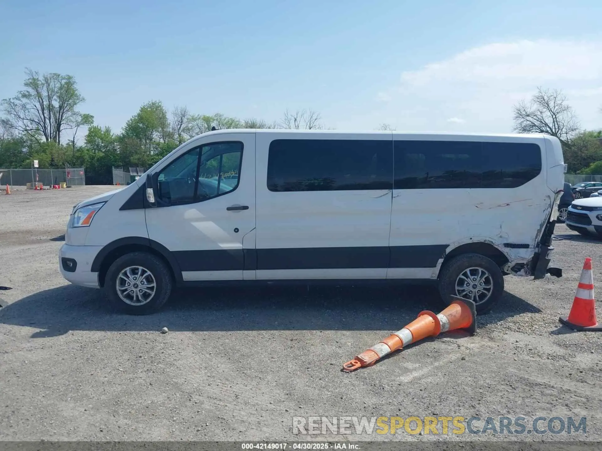 15 Photograph of a damaged car 1FBAX2Y84MKA14973 FORD TRANSIT-350 PASSENGER VAN 2021