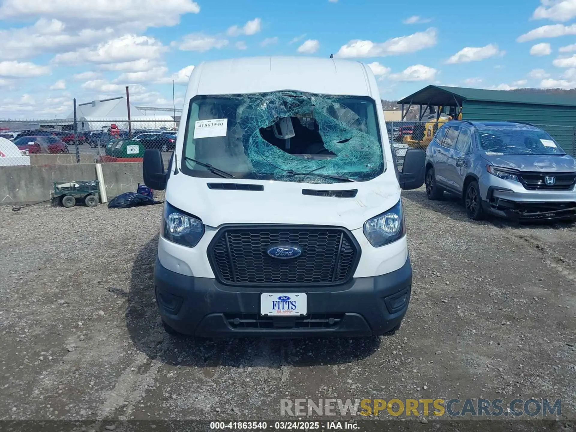 12 Фотография поврежденного автомобиля 1FBAX9C89MKA84050 FORD TRANSIT-350 PASSENGER VAN 2021